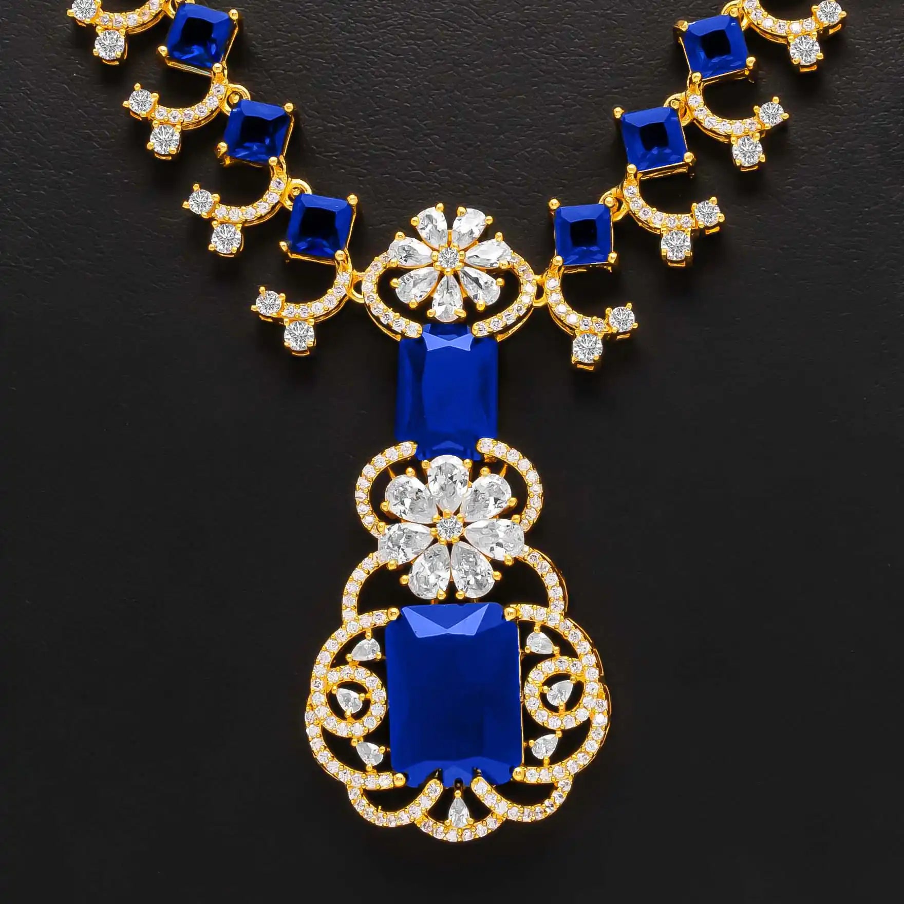 PREMIUM STONE NECKLACE PMSNL7WBL-0002