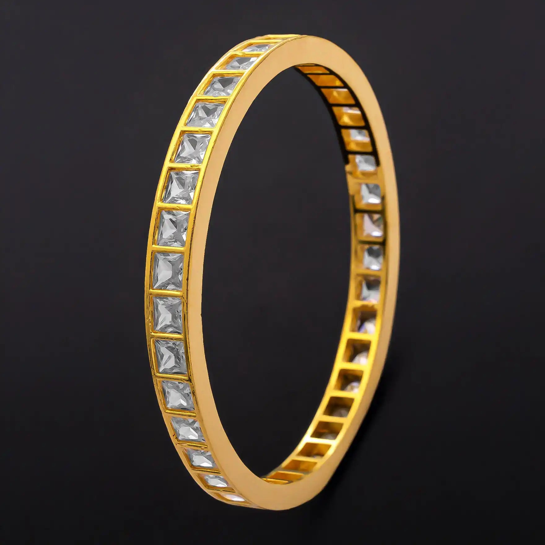 PREMIUM STONE BANGLE PMSB81W-006