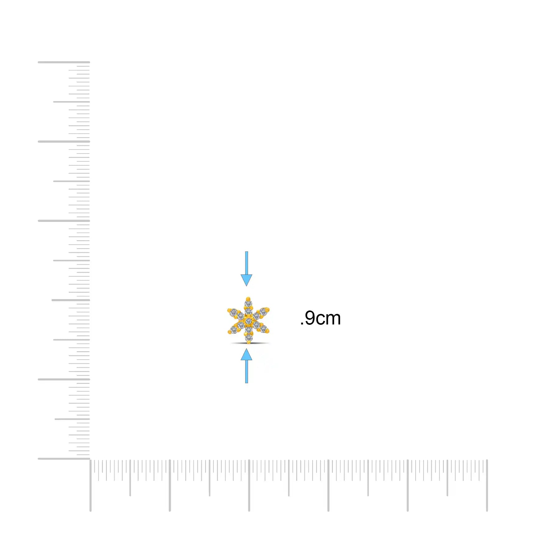 NOSE PIN PSNP496W-05