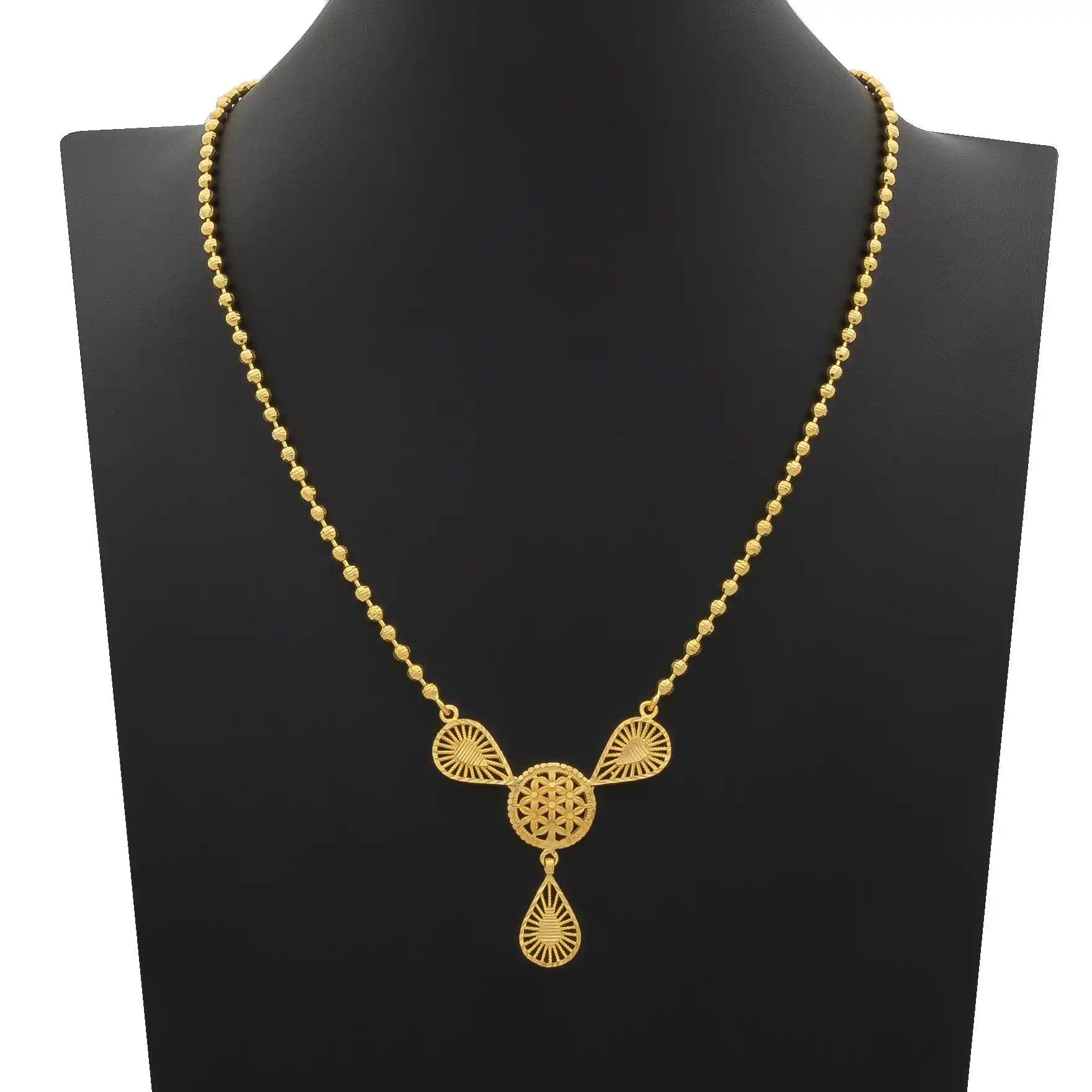 Golden Necklace PGNS77-034