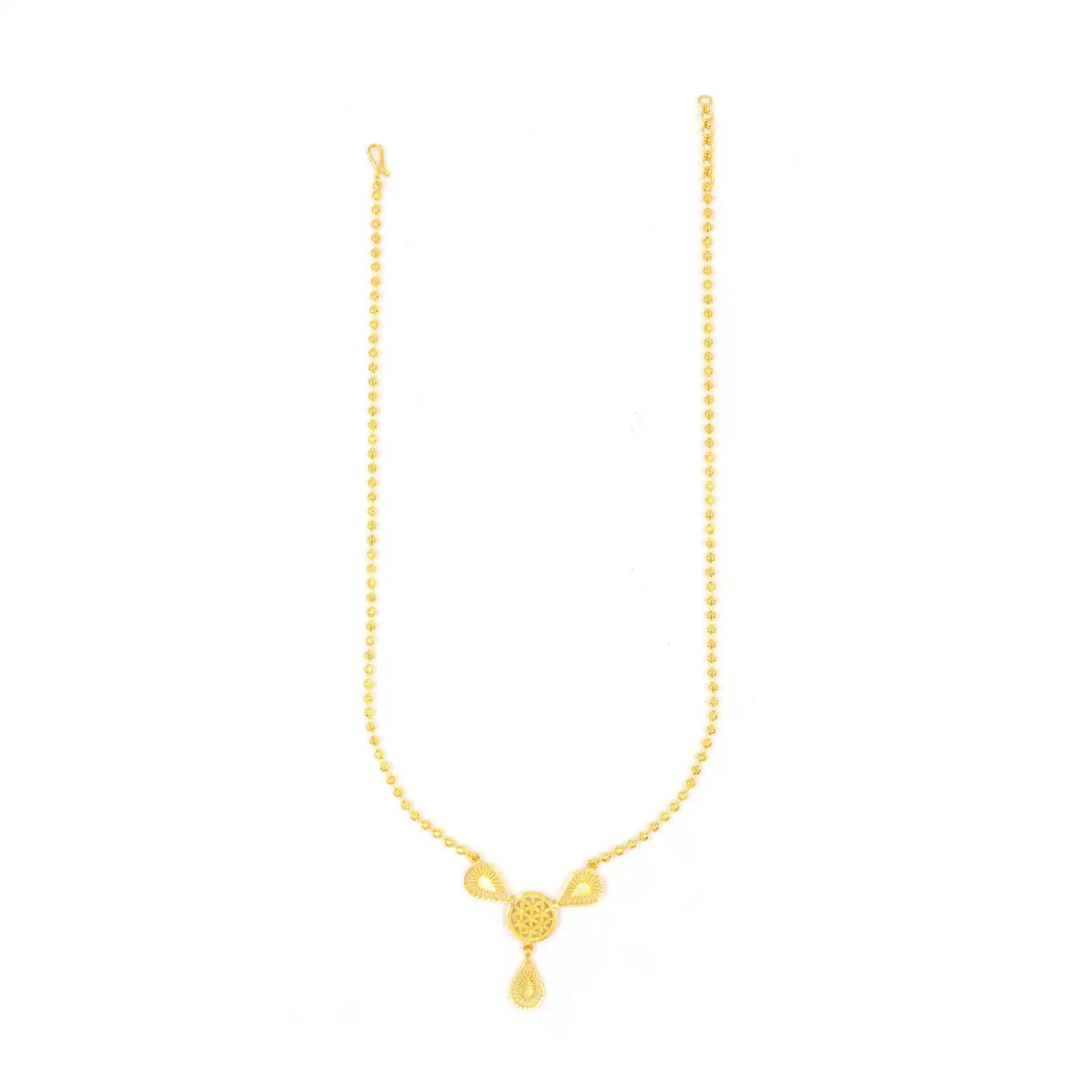 Golden Necklace PGNS77-034