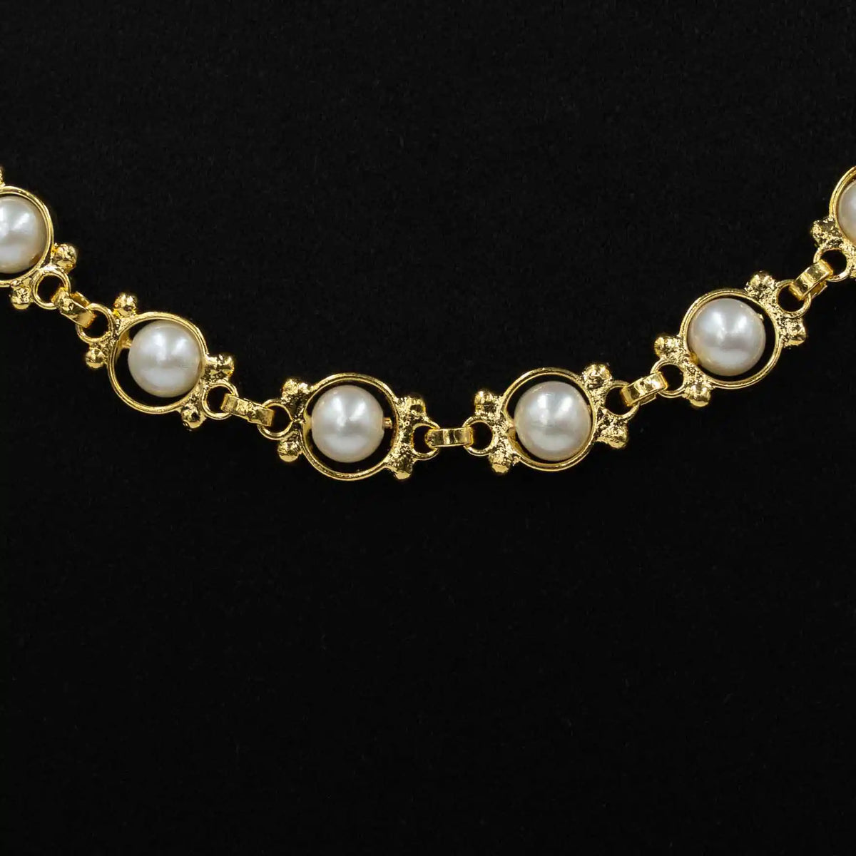 Stone Necklace PMRNPNS1-055,PMRNSHST1P-051 - Gold Plated Jewellery | Parakkat Jewels