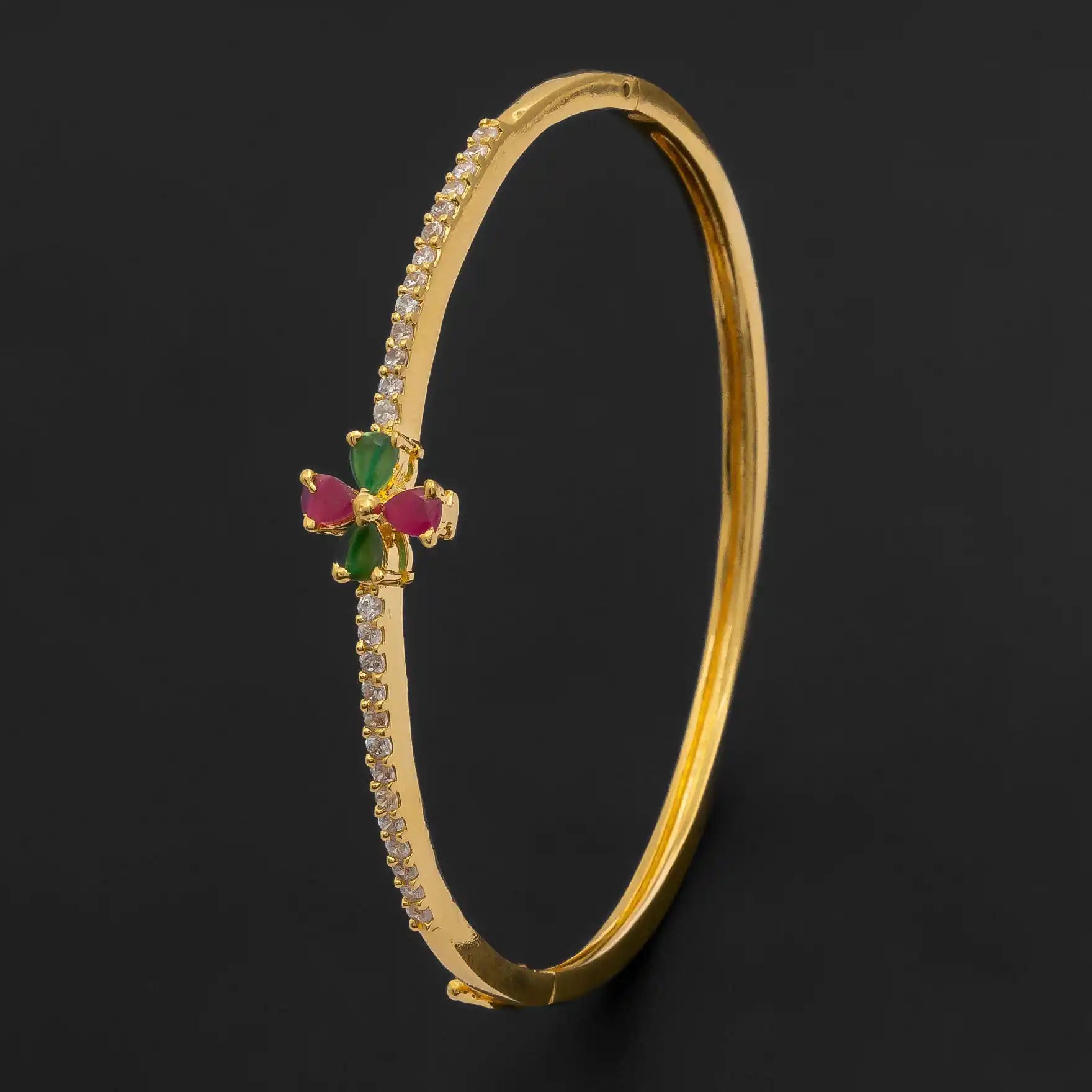 Stone Bracelet Bangle PSBRB23WRG-081