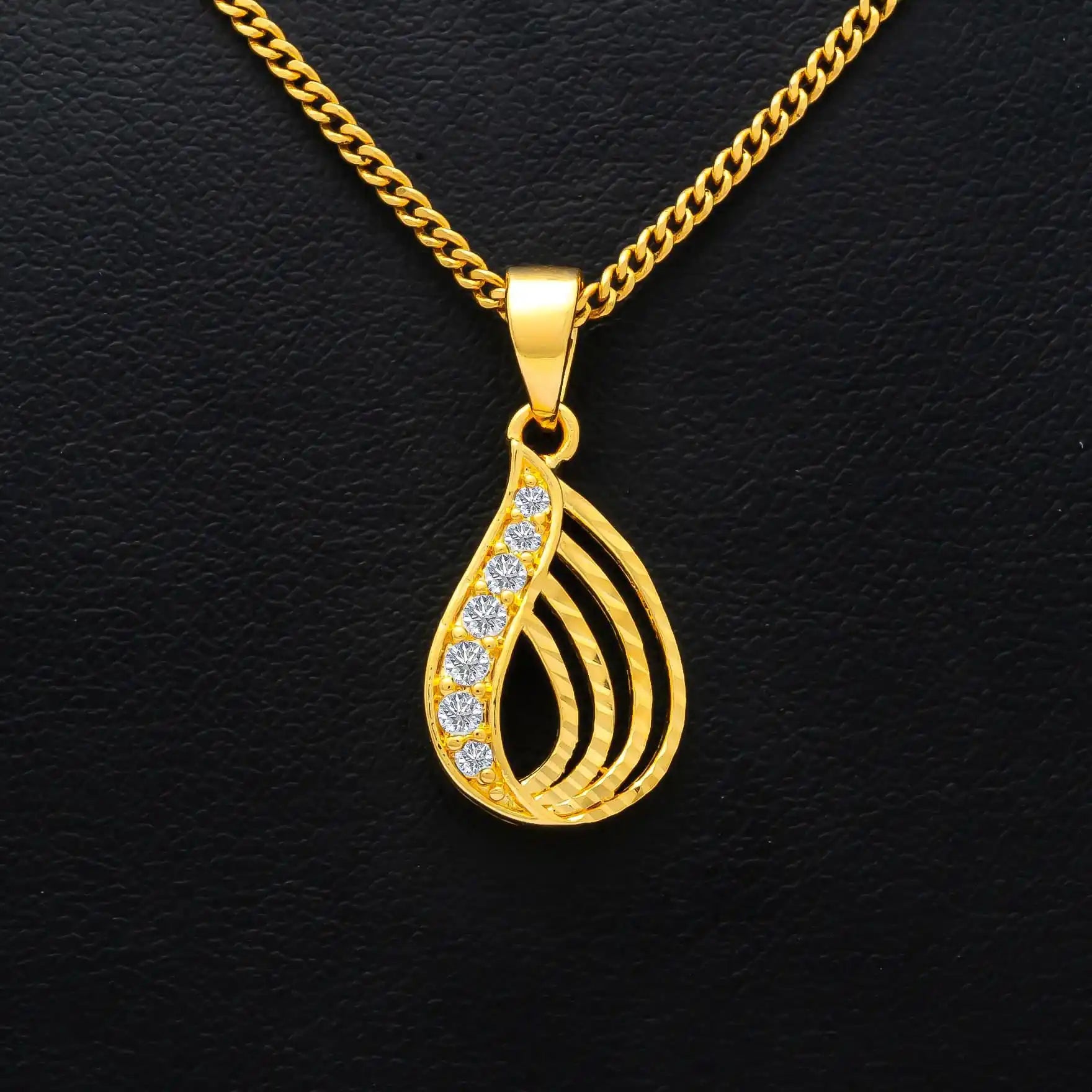 GOLDEN STONE PENDENT PSLT313W-09