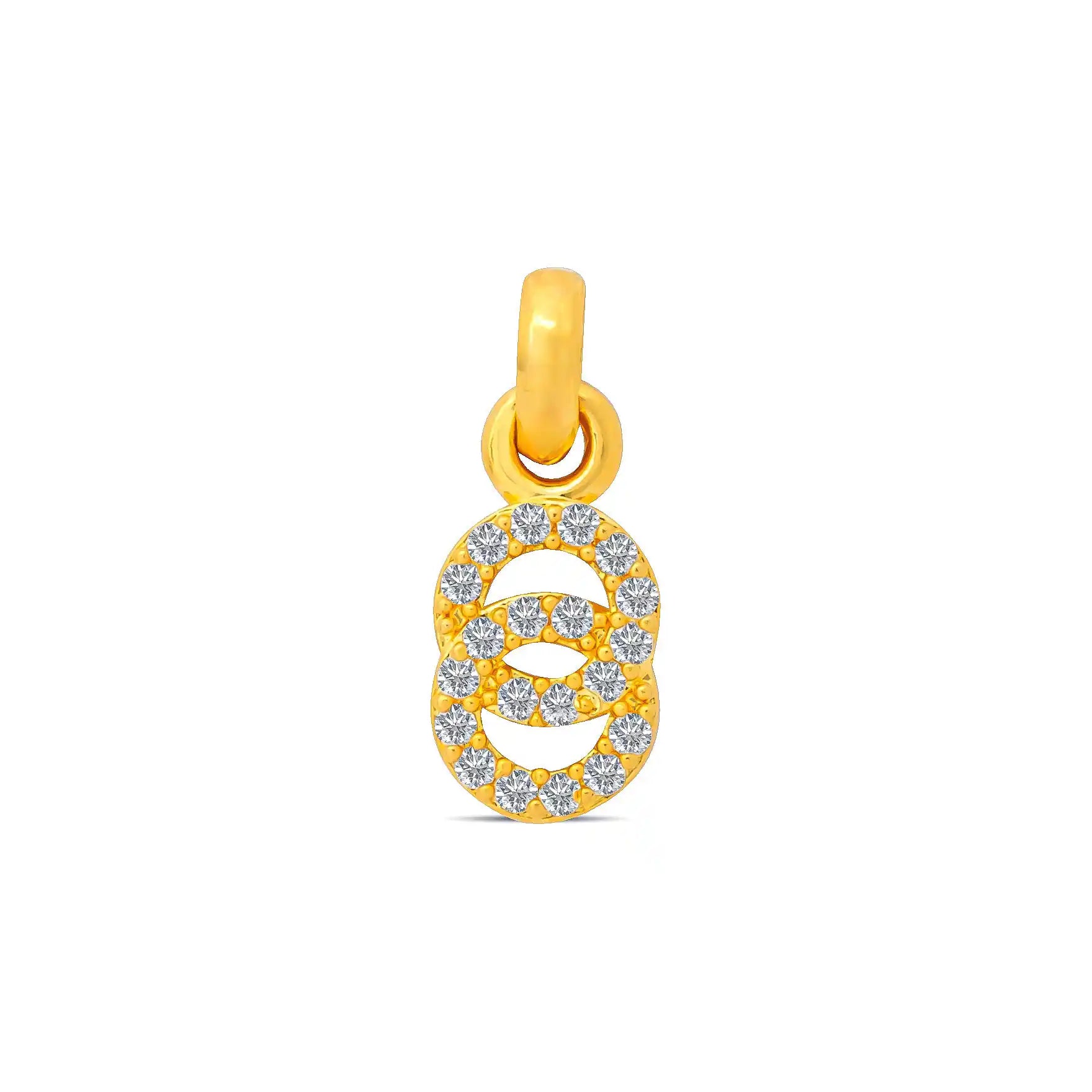 GOLDEN STONE PENDENT PSLT343W-09