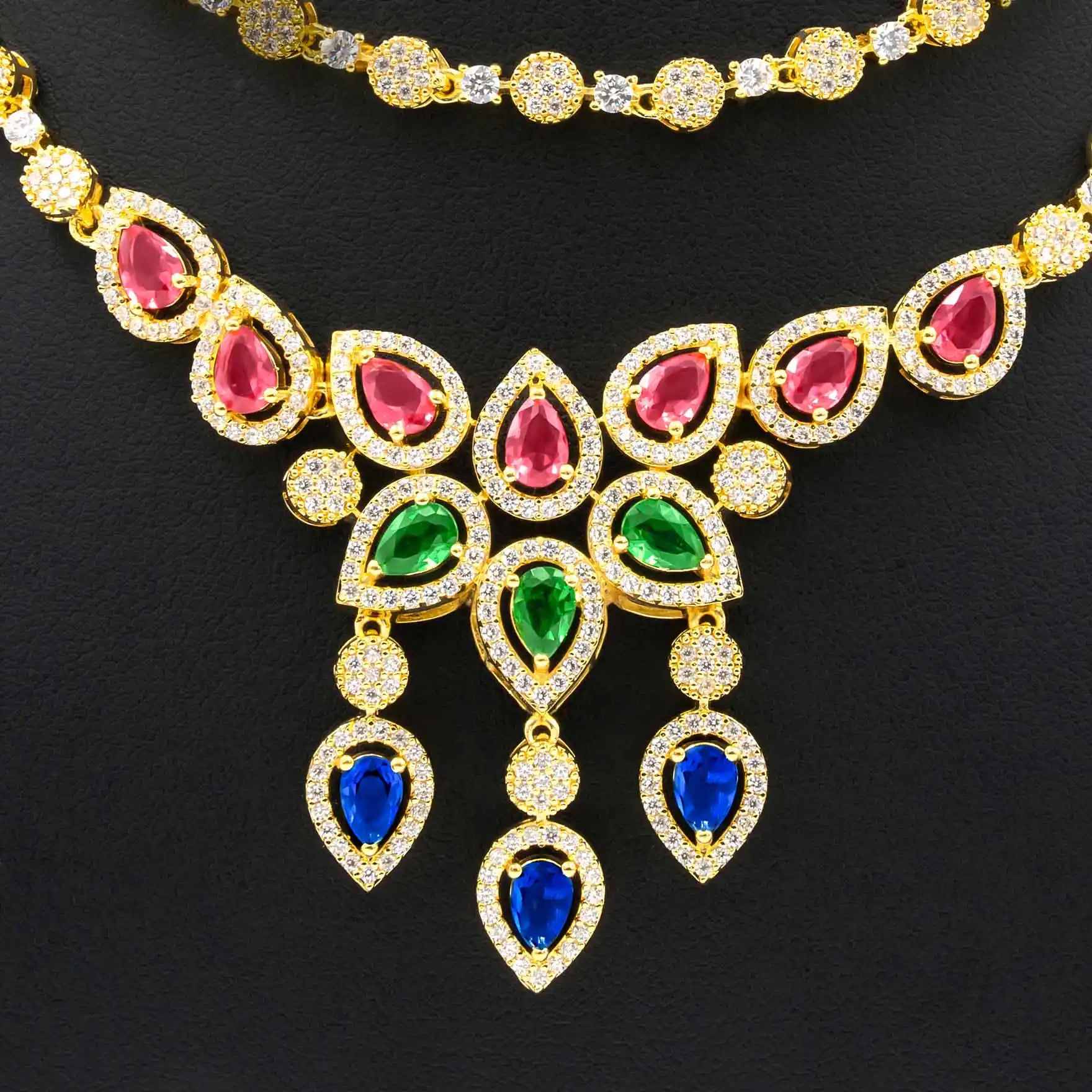 PREMIUM STONE NECKLACE SHORT PMSNS4M-0021, PMSHST14M-052