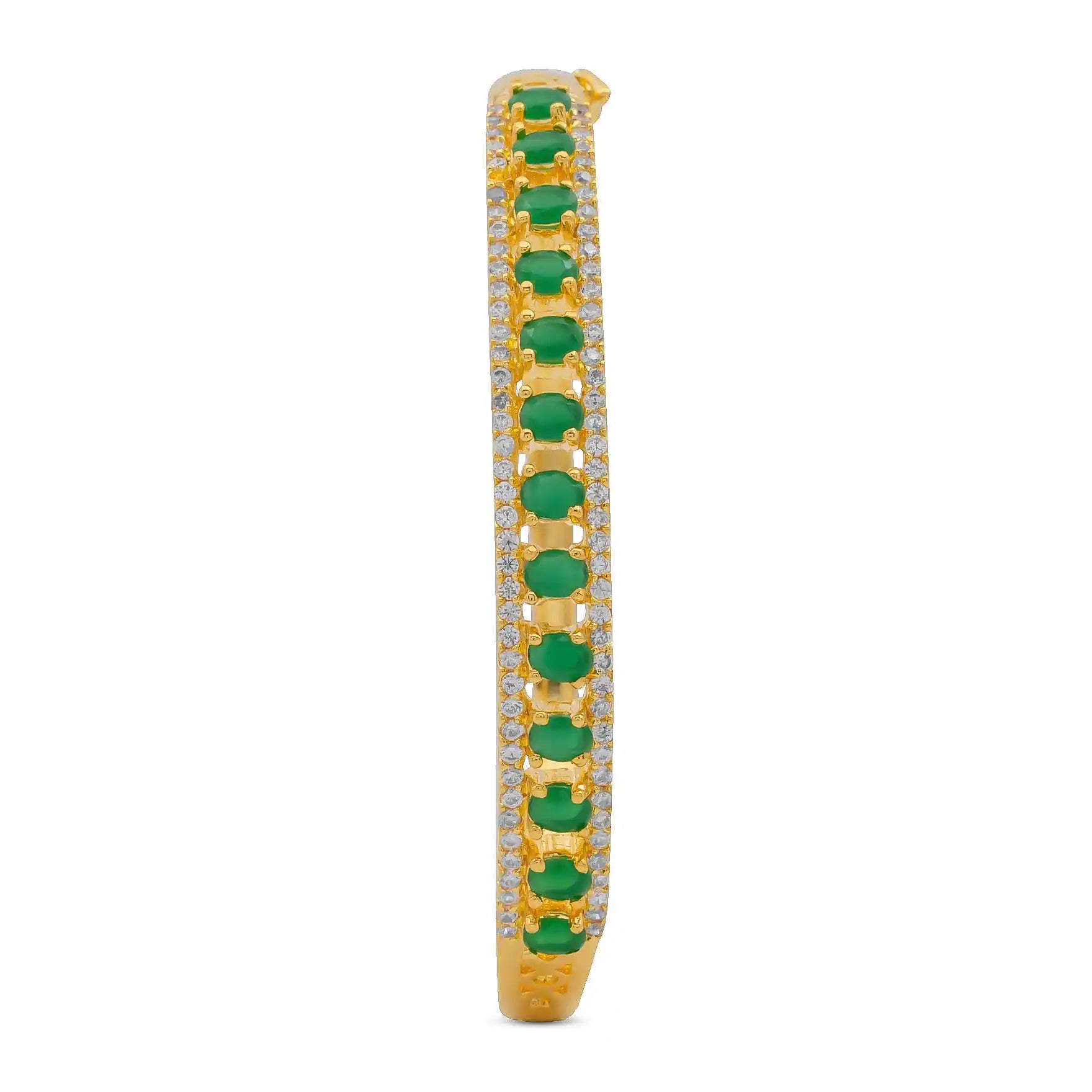 Stone Bracelet Bangle PSBRB70WG-002