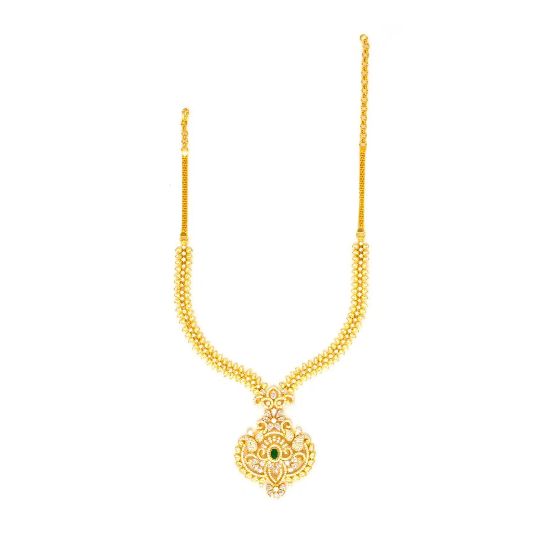 PREMIUM STONE NECKLACE SHORT PMSNS2WG-0021, PMSHST3WG-003
