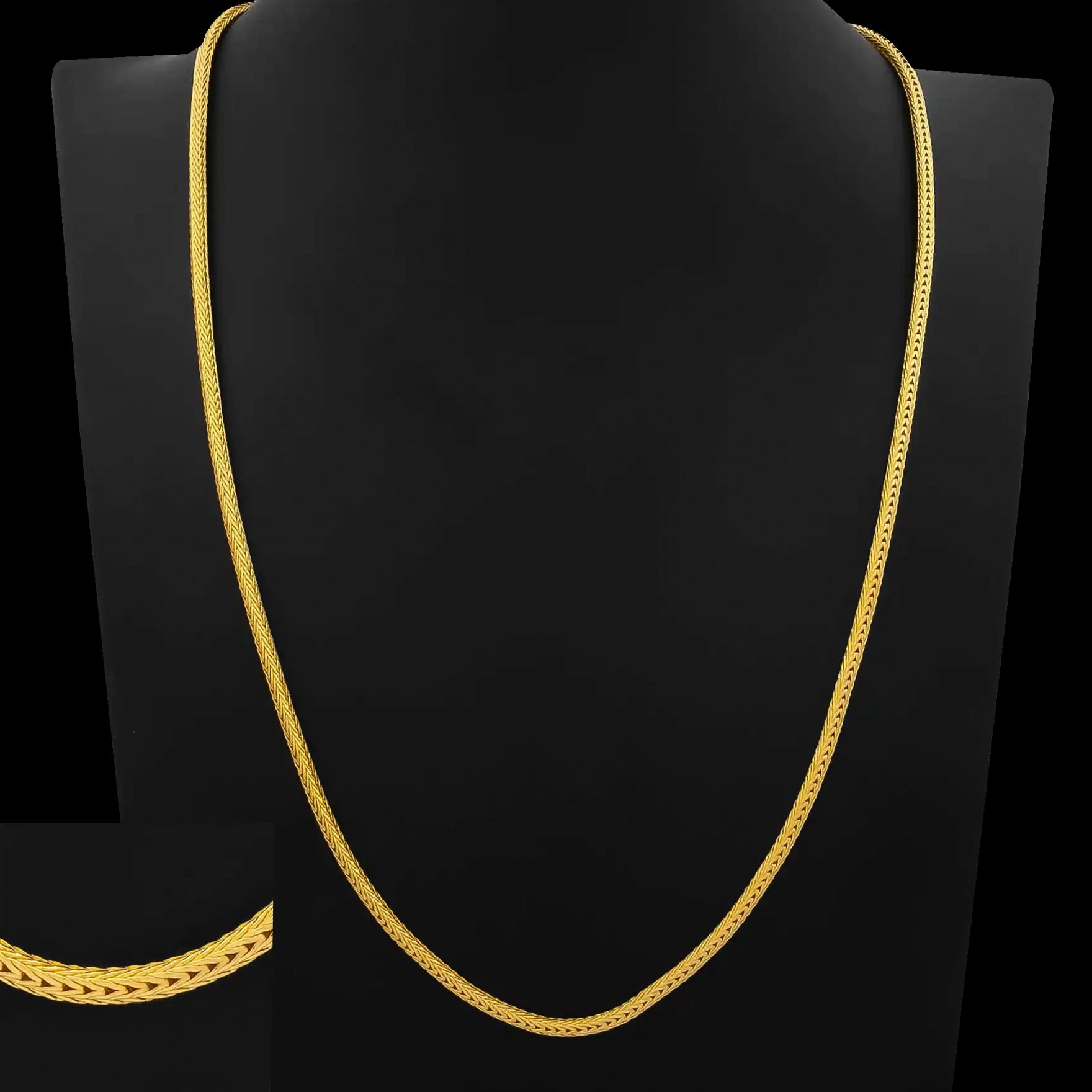 Snake Sleek Flat Chain Gold Layered
