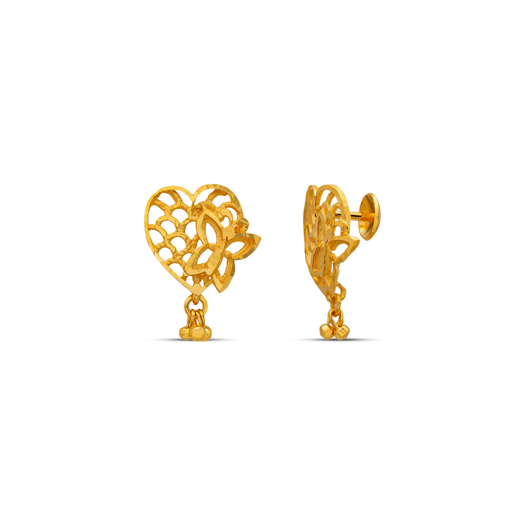 GOLDEN HANGING STUD PGHST348-001