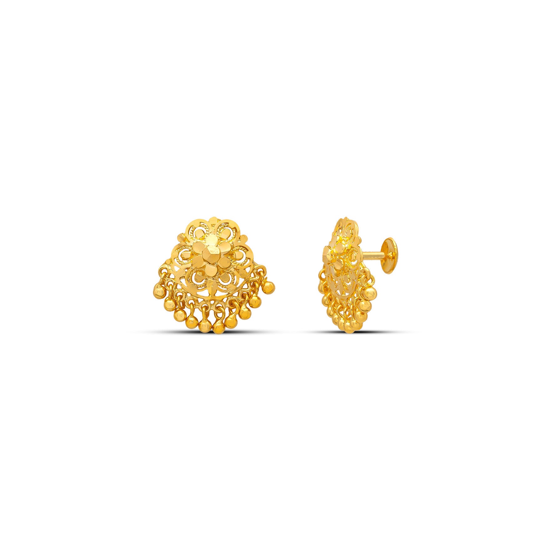 GOLDEN HANGING STUD PGHST46-09
