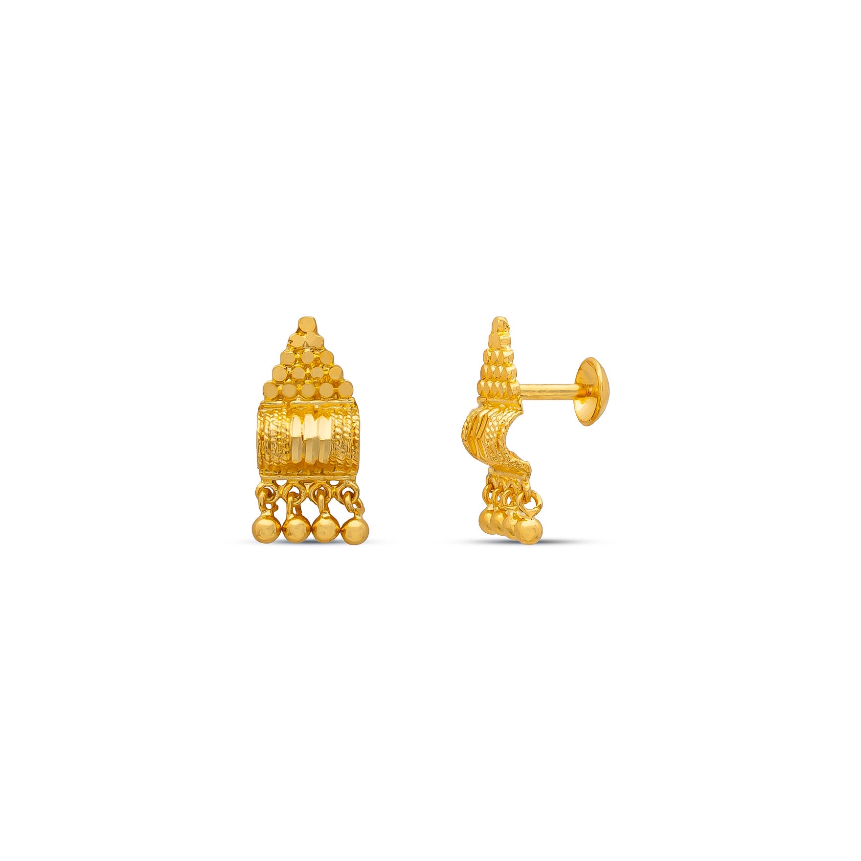 GOLDEN HANGING STUD PGHST92-09