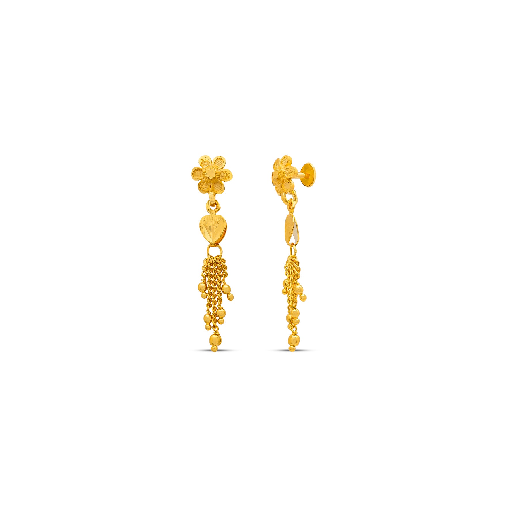 GOLDEN HANGING STUD PGHST46-041