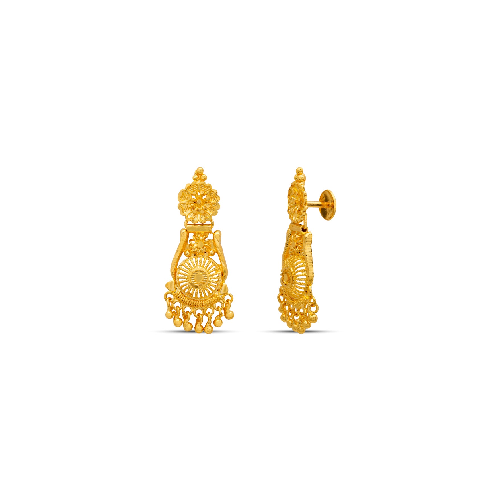 GOLDEN HANGING STUD PGHST165-001