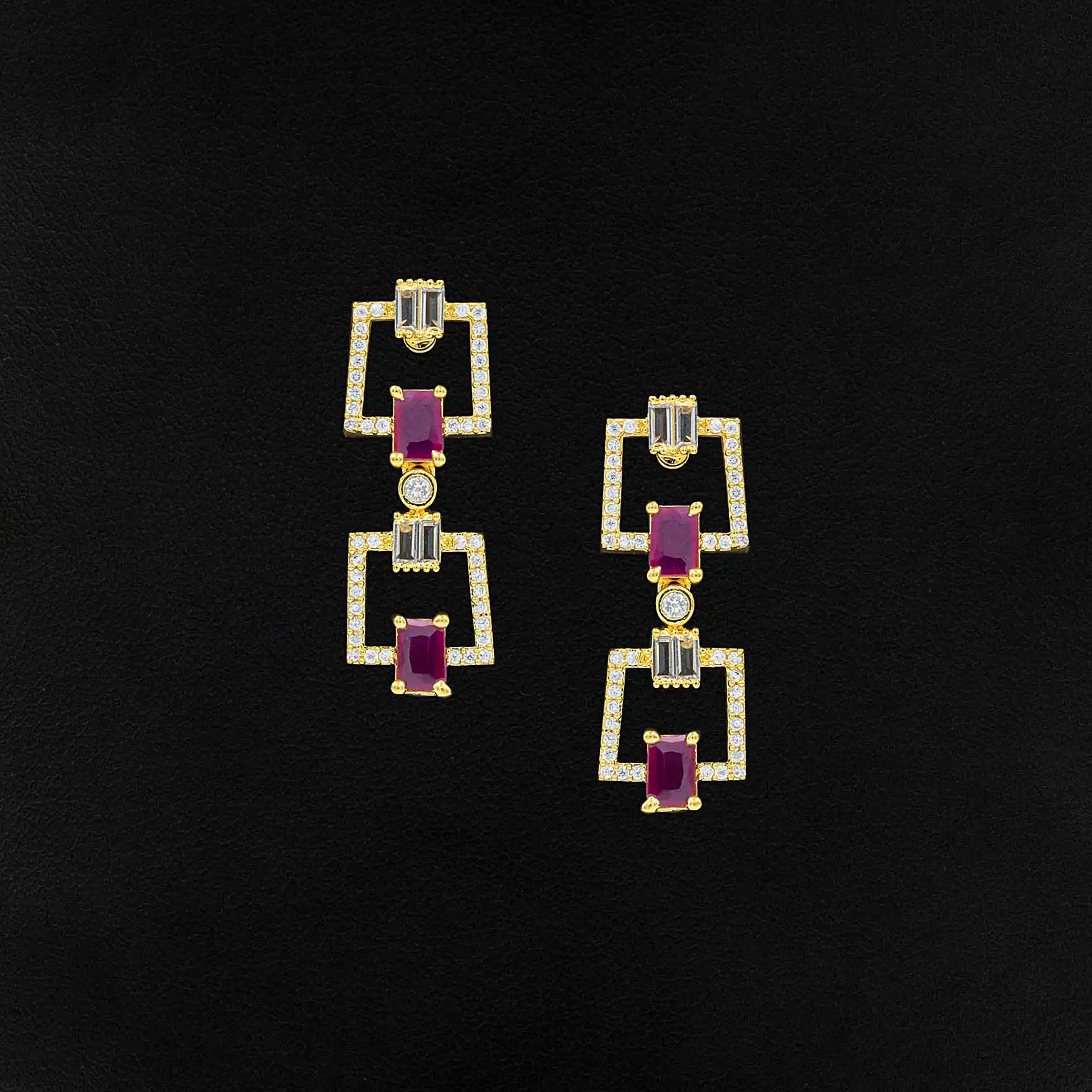 Stone Necklace with Stud PMSNS8WR-007,PMSHST2WR-022