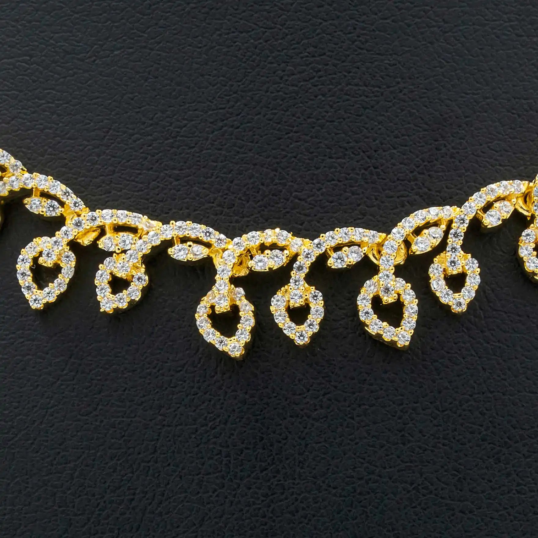 Stone Necklace with Stud PMSNS29W-007,PMSHST44W-022