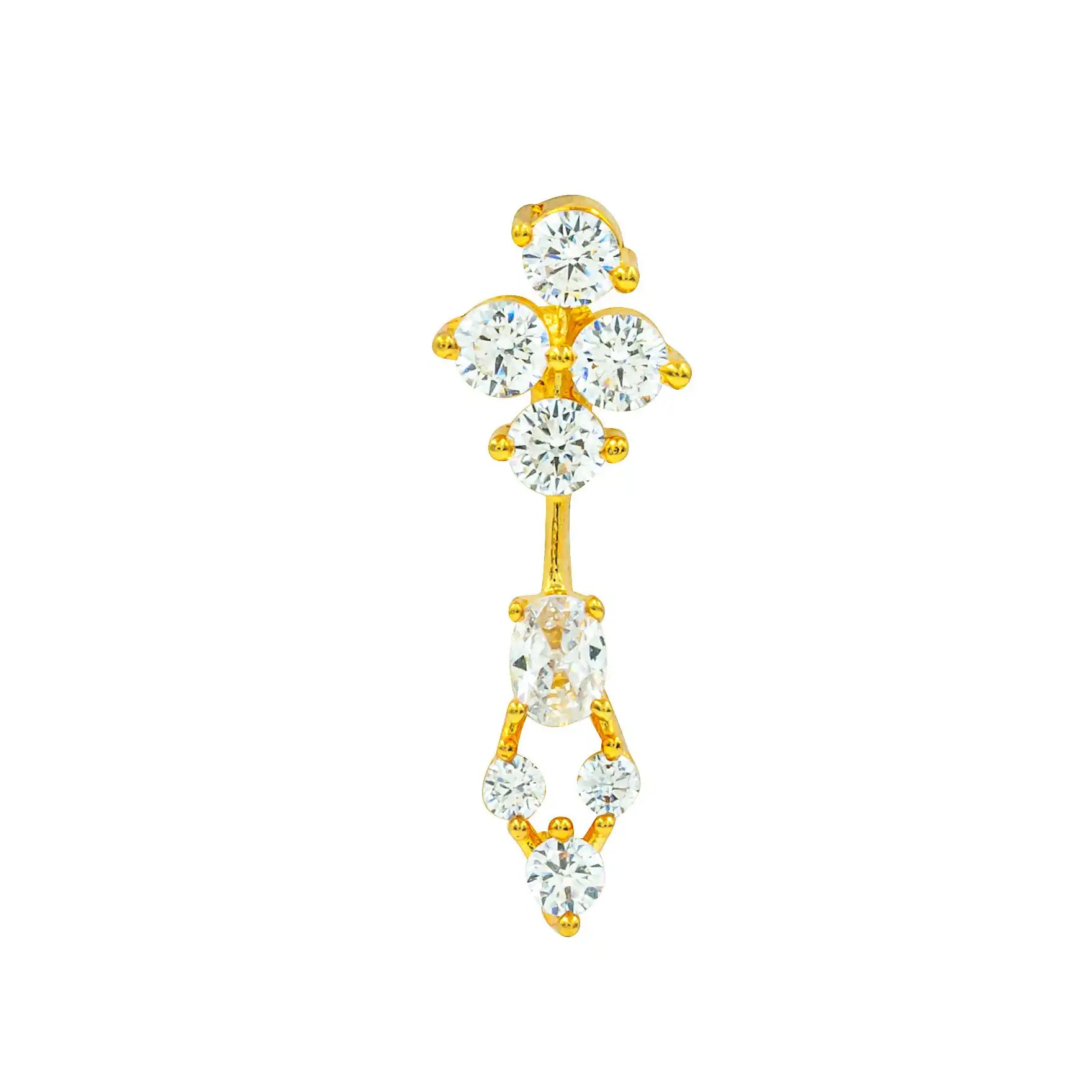 Stone Necklace with Stud PMSNS31W-007,PMSHST7W-022