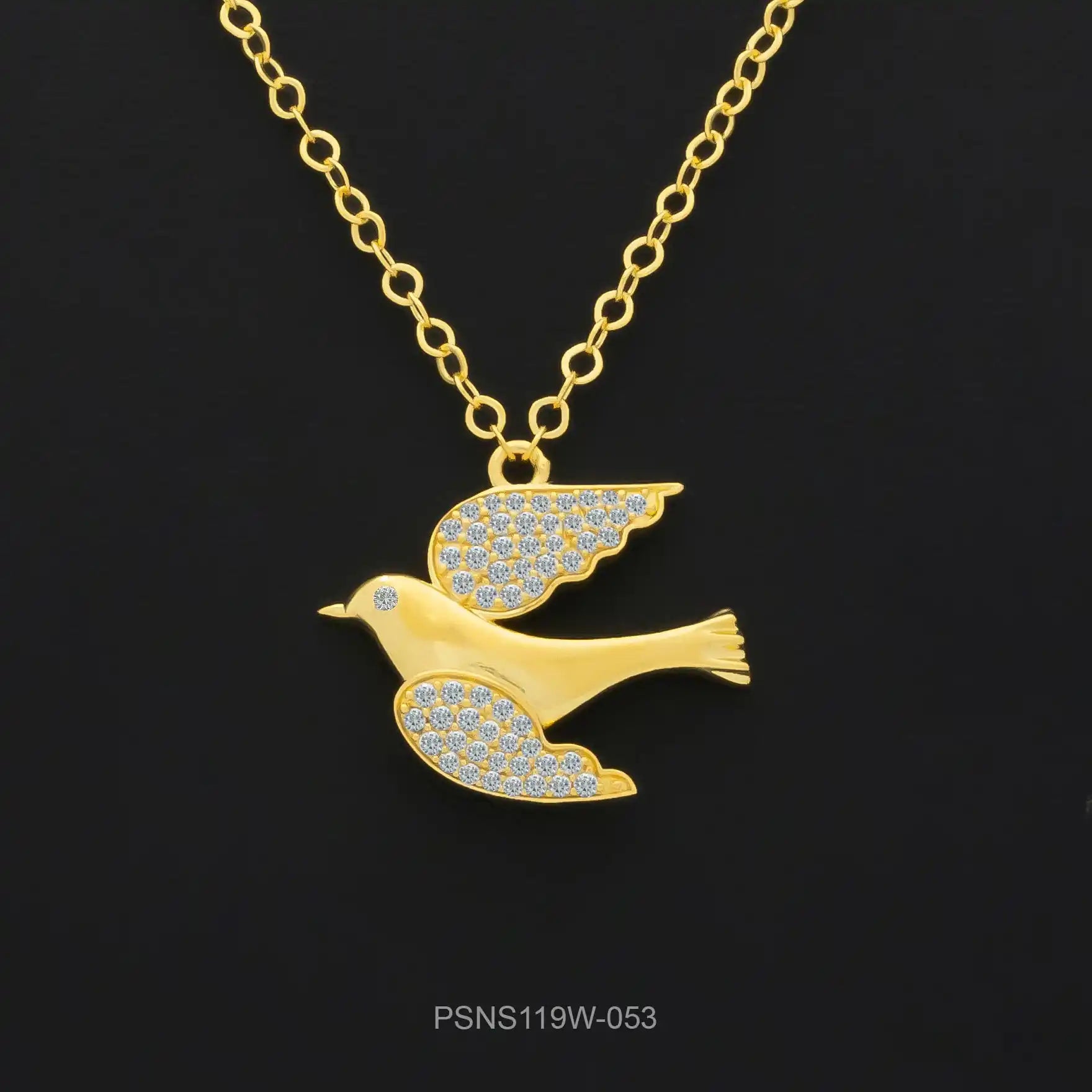 Stone Necklace PSNS119W-053