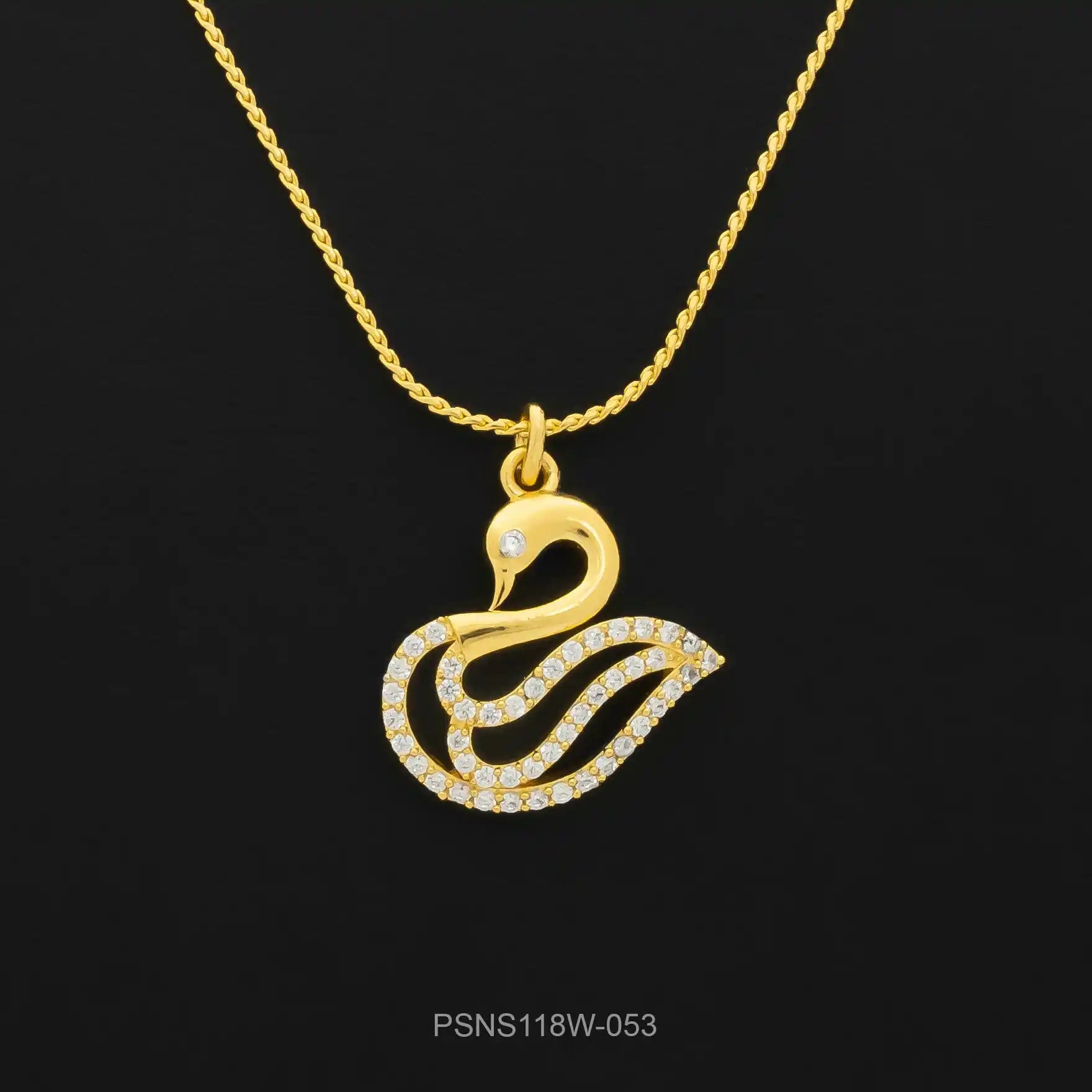 Stone Necklace PSNS117aW-053