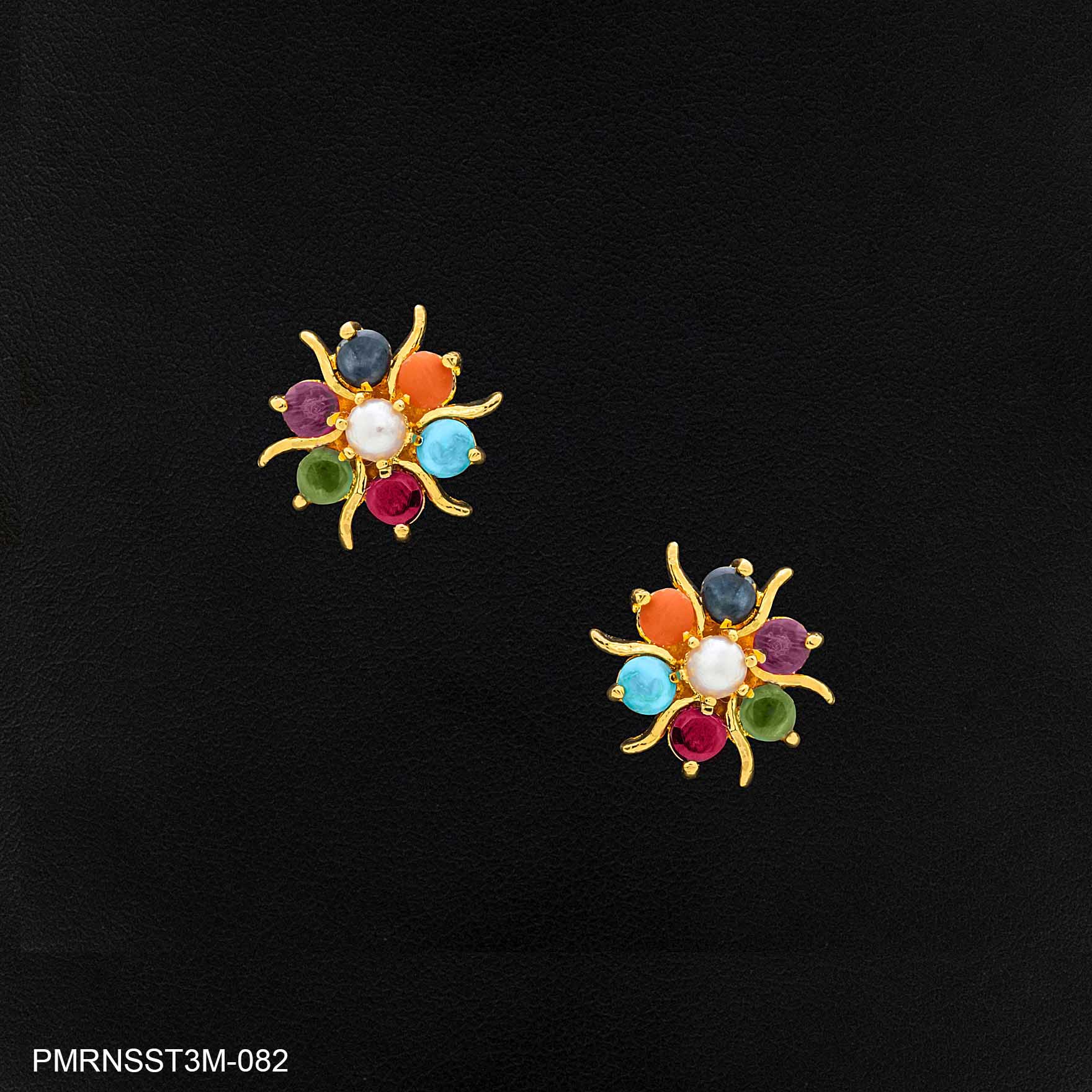 Buy Gold Plated Stone Earrings for Women | Parakkat Jewels