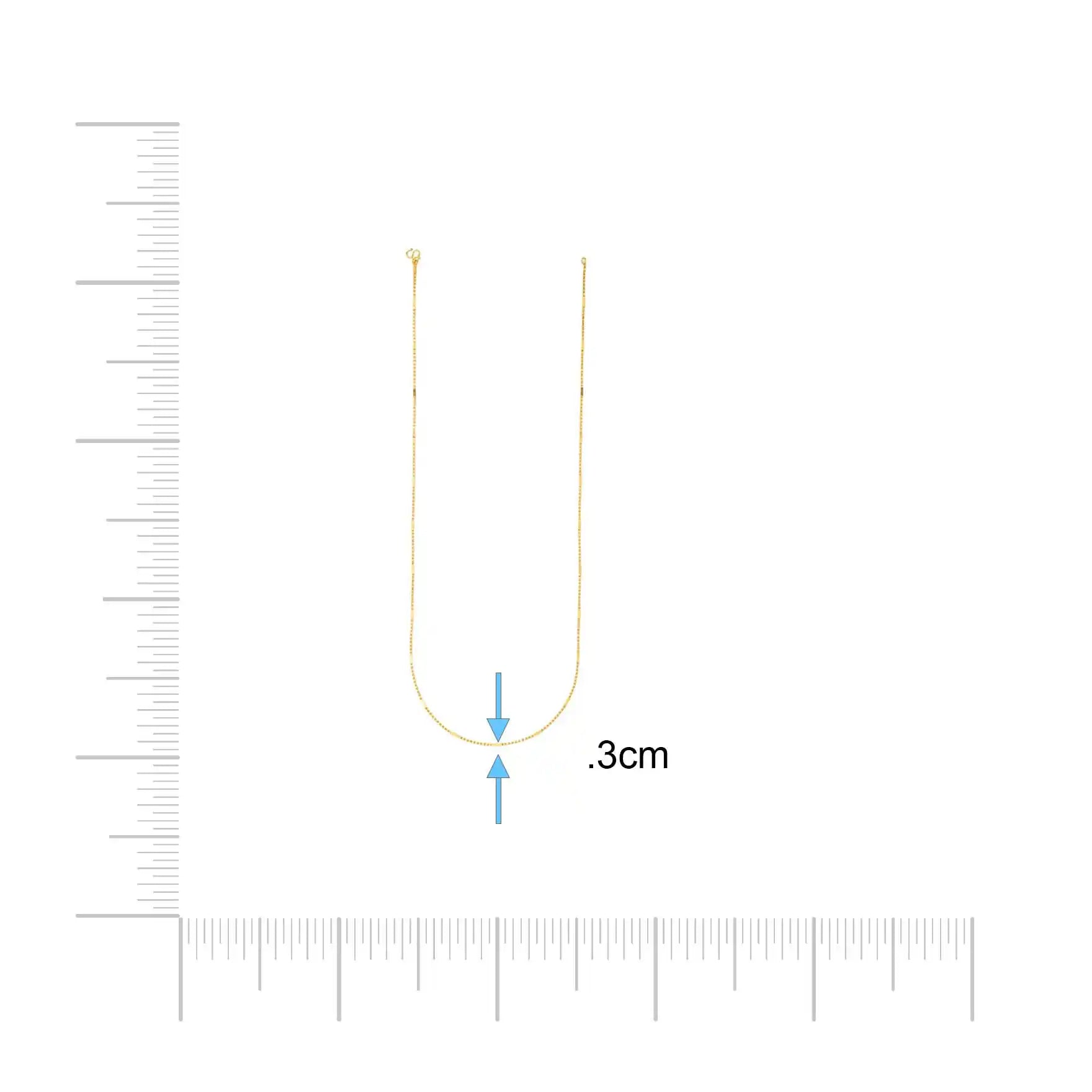 Gold chain PCS16-093