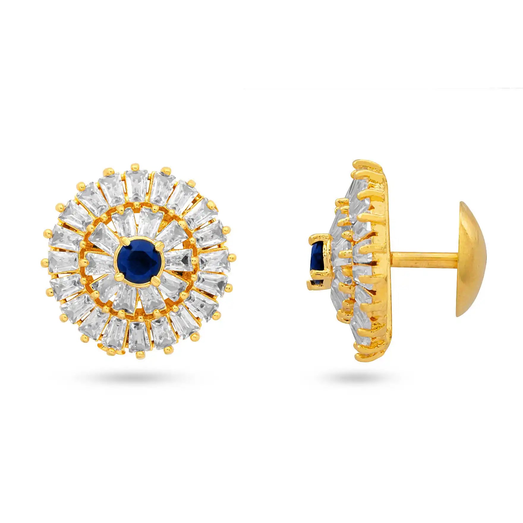 One Gram Gold Plated Pearl Earrings for Girls | Parakkat Jewels