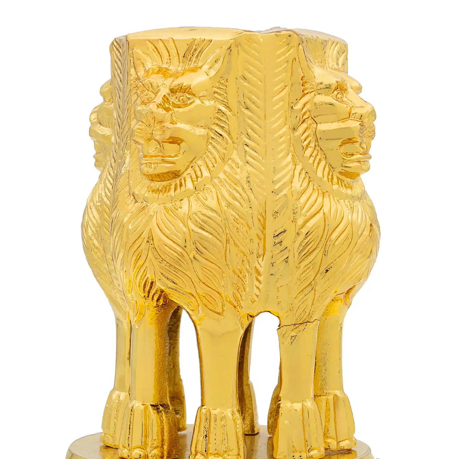 Ashoka Pillar Figurine – National Emblem of India – Decorative Showpiece – Office & Home Décor | PIDAS10-054