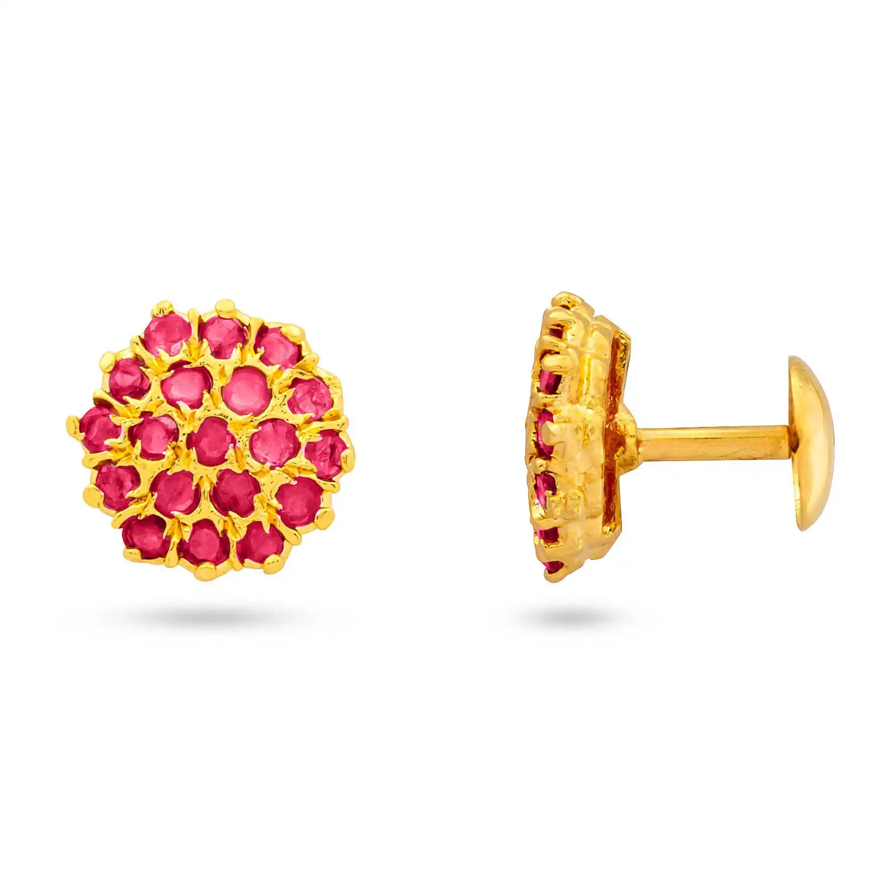  Affordable One Gram Gold Plated Earrings | Parakkat Jewels