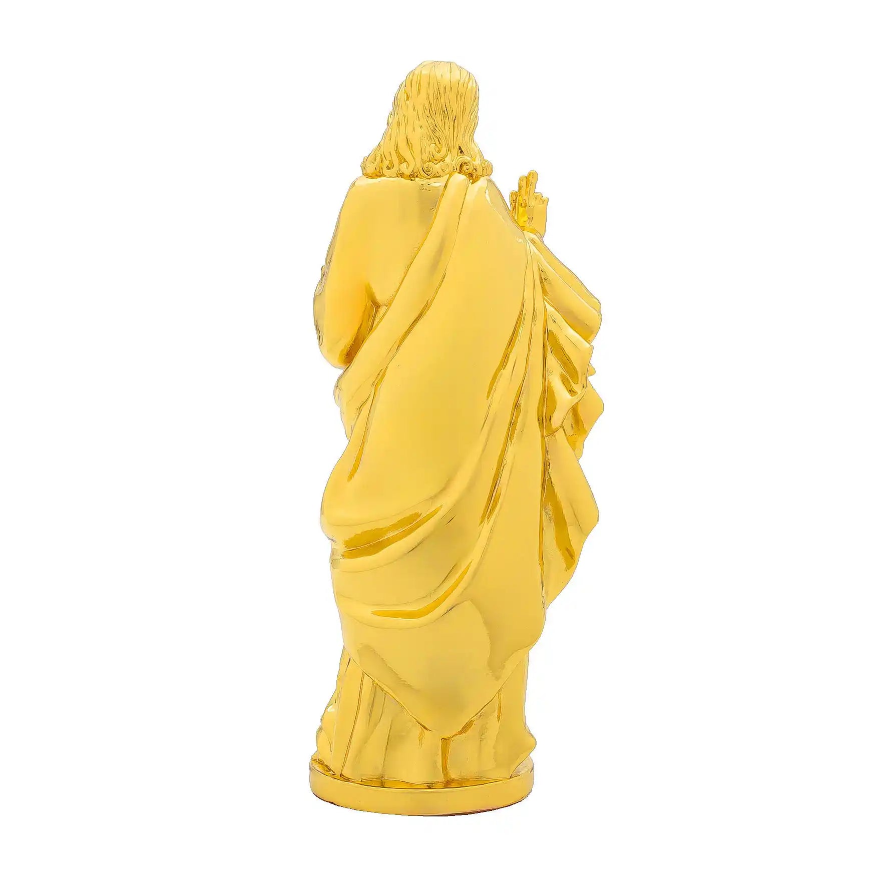 Jesus Christ Idol – Gold-Plated Religious Statue – Sacred Heart of Jesus Figurine – Christian Home Altar & Gift Décor | PIDRJ2-007