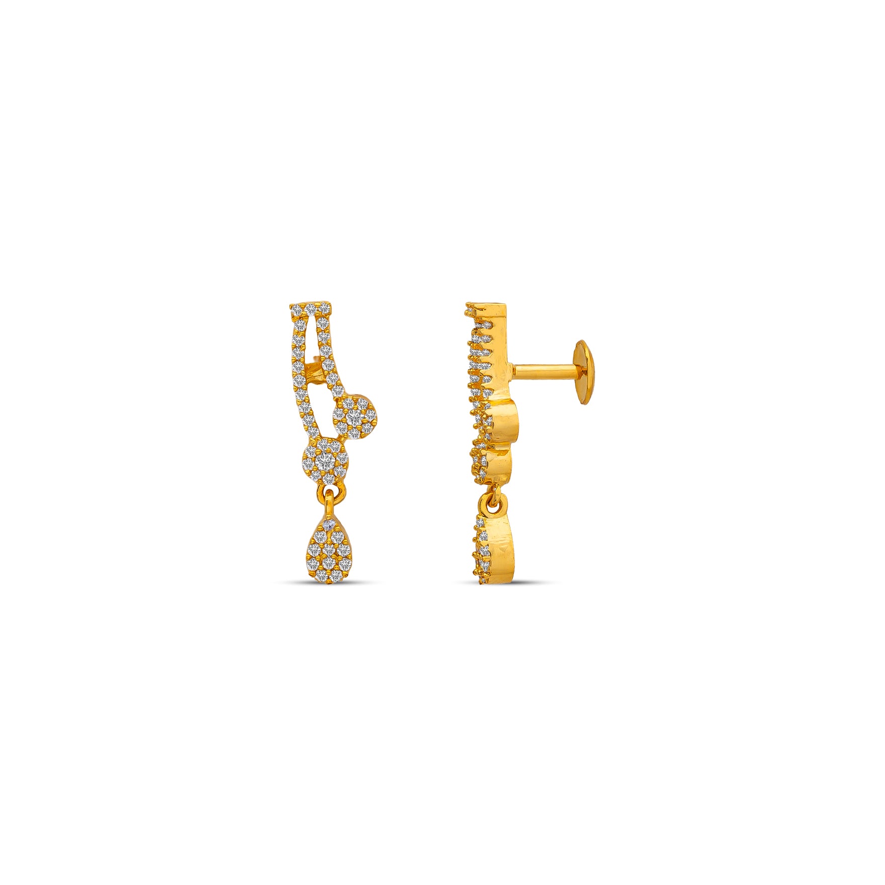 HANGING STONE STUD PSHST264W-041