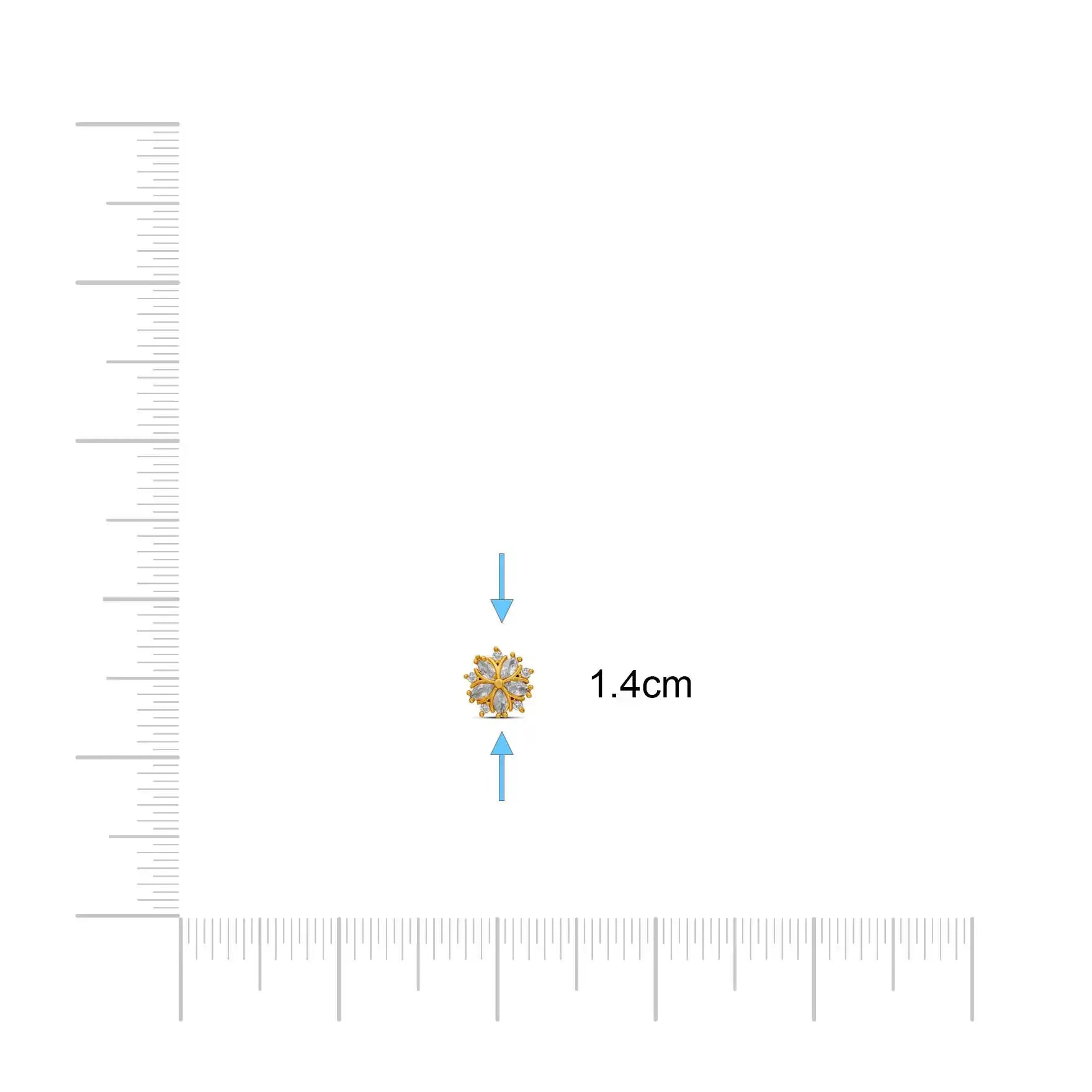 Stone Stud PSST494W-001