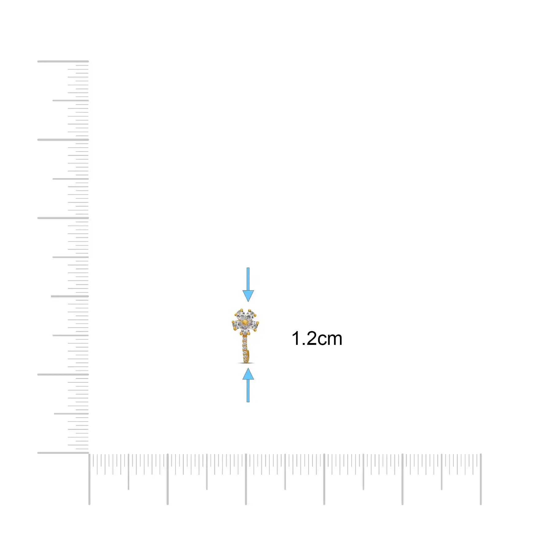 Stone Stud PSST215W-041