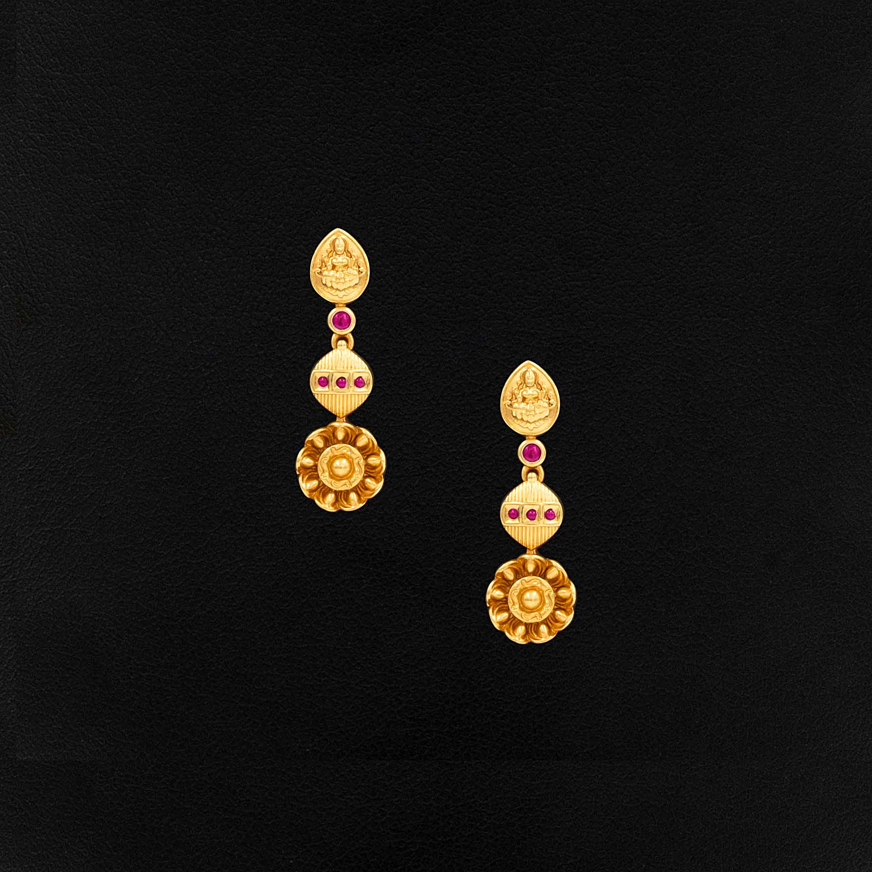 SRESHTA COLLECTION GERU NECKLACE WITH EARRING PSGRNSSR31R-035, PSGRHSTSR23R-061