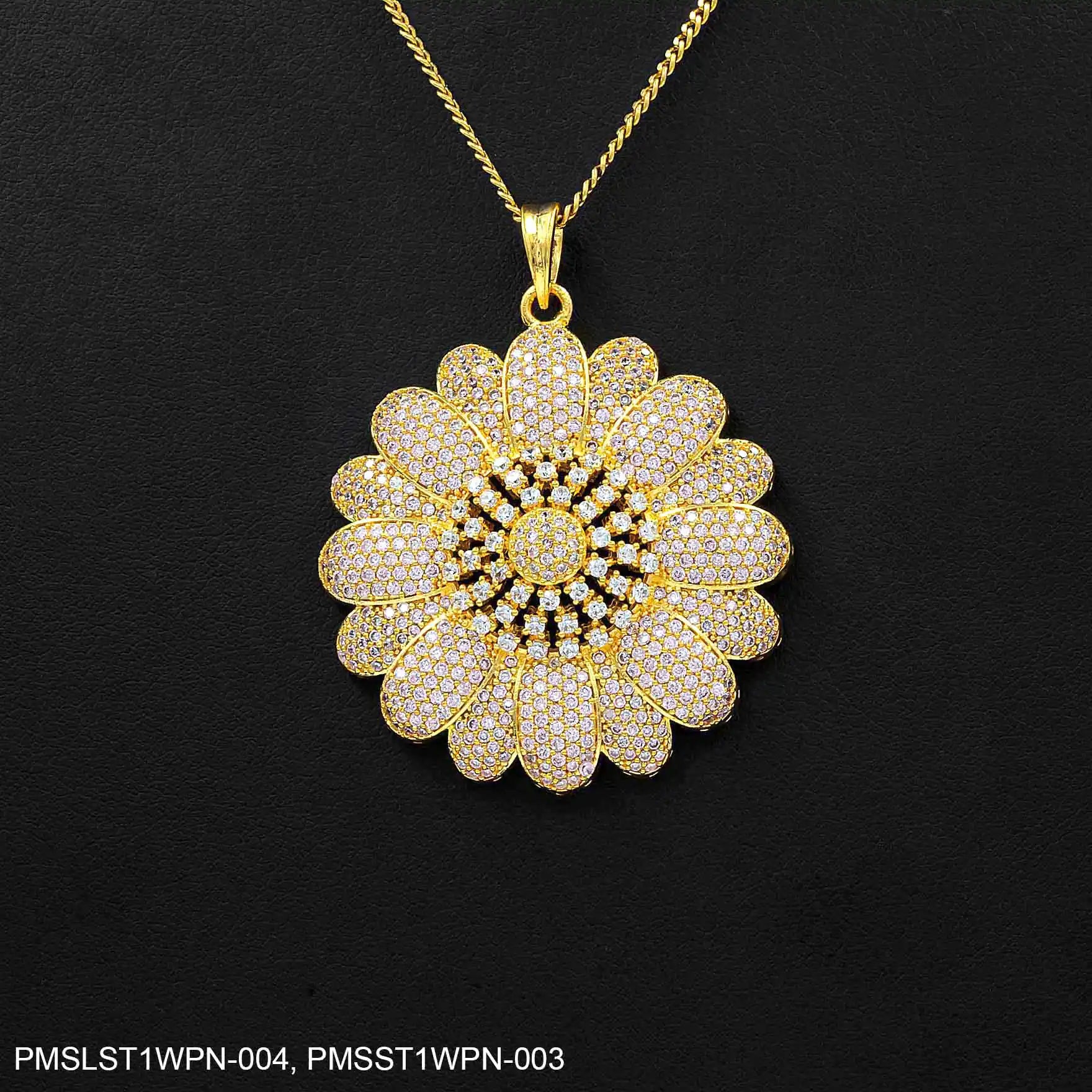 STONE PENDANT WITH STUD PMSLT1WPN-004, PMSST1WPN-003