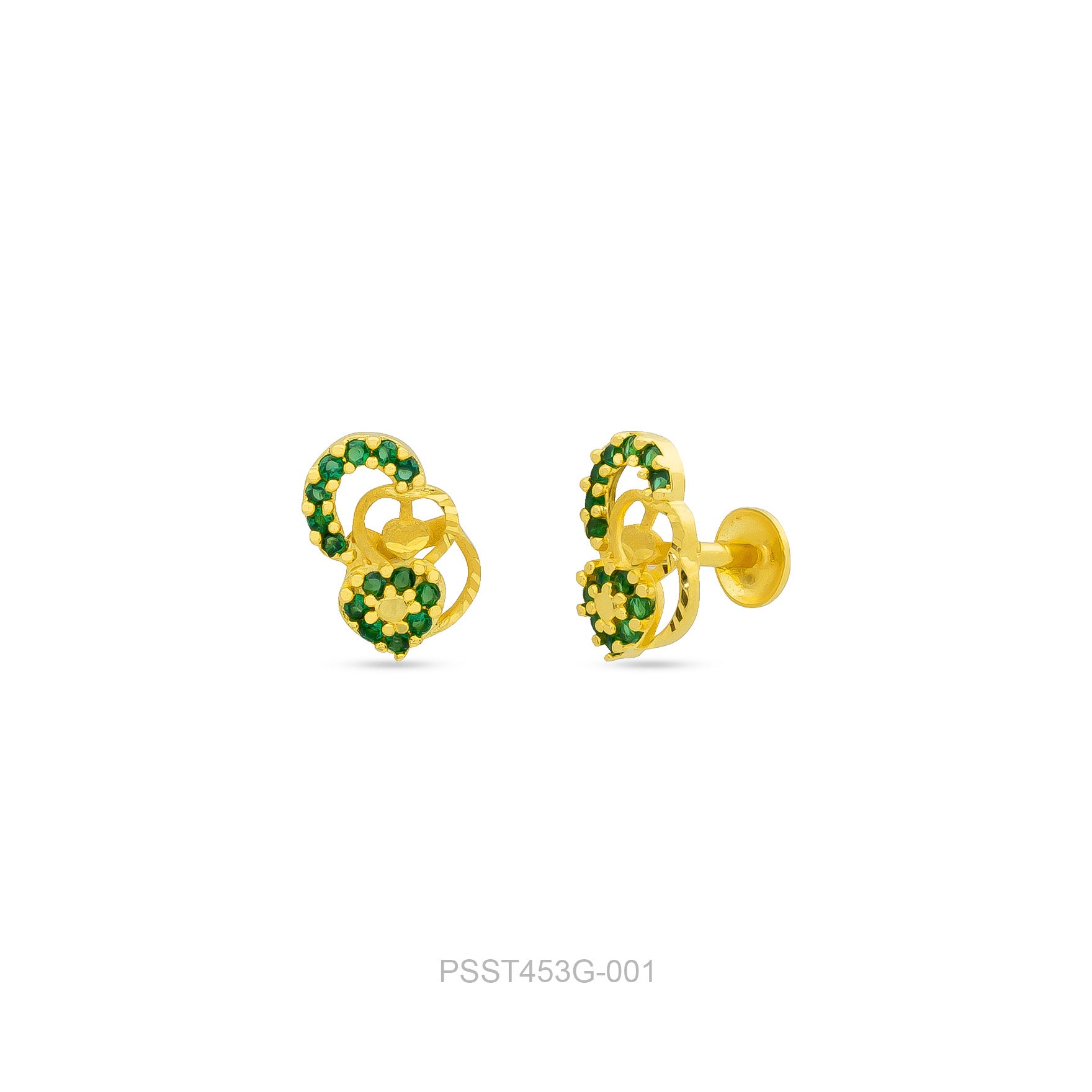 STONE EARRING PSST453G-001