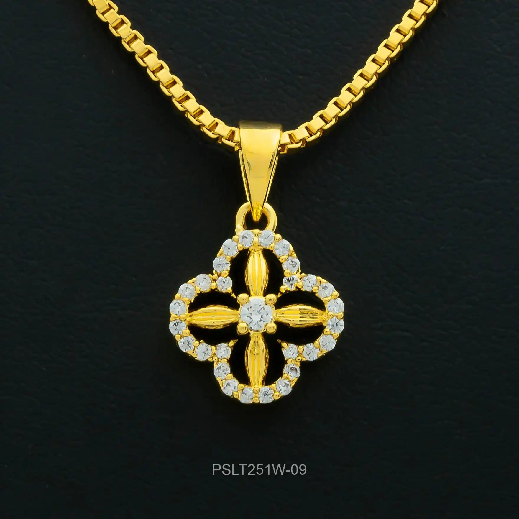 GOLD PENDANT PSLT251W-09