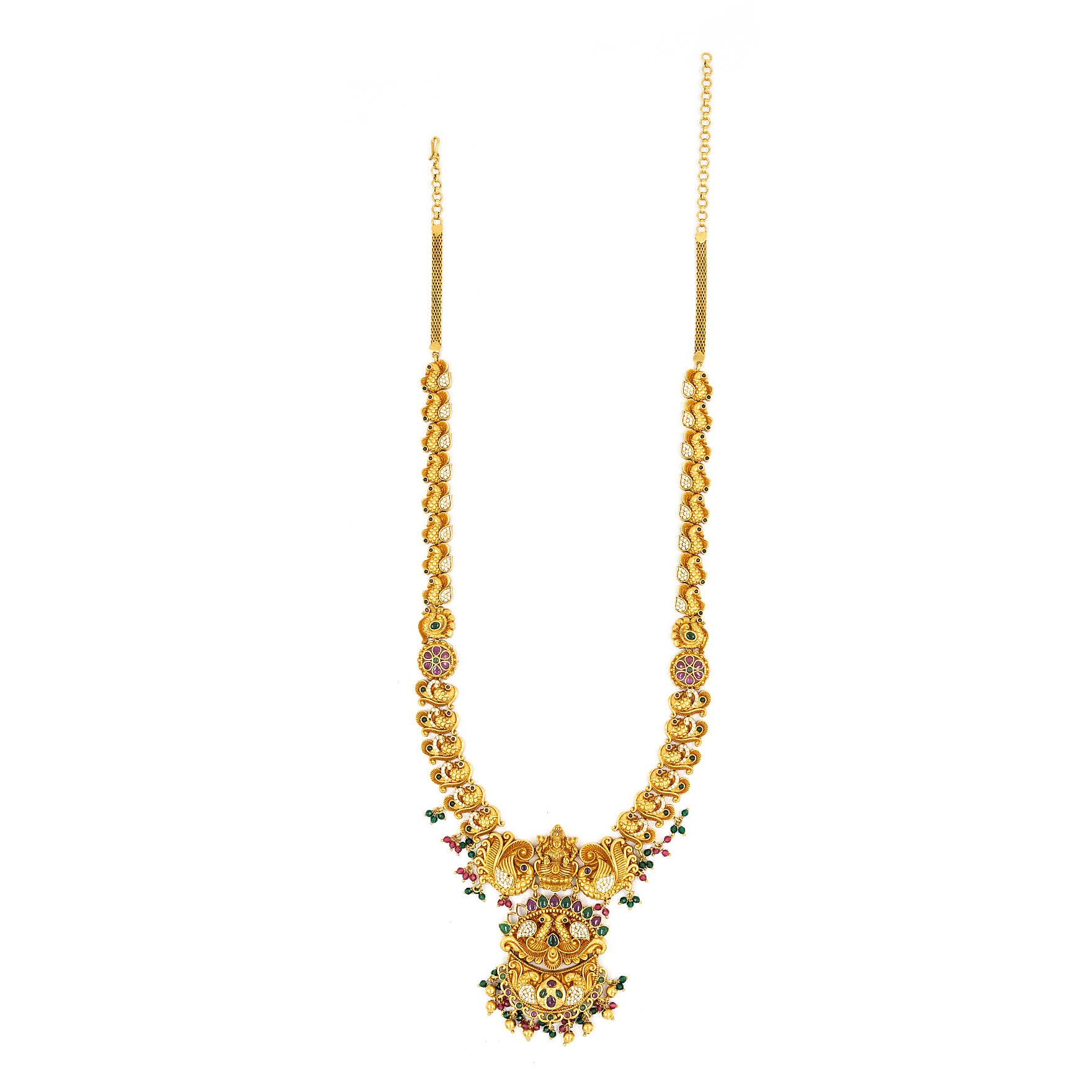 SRESHTA COLLECTION GERU NECKLACE PSGRNLSR22WRG-0641