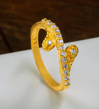 Golden Stone Ring PSR33W-9-041