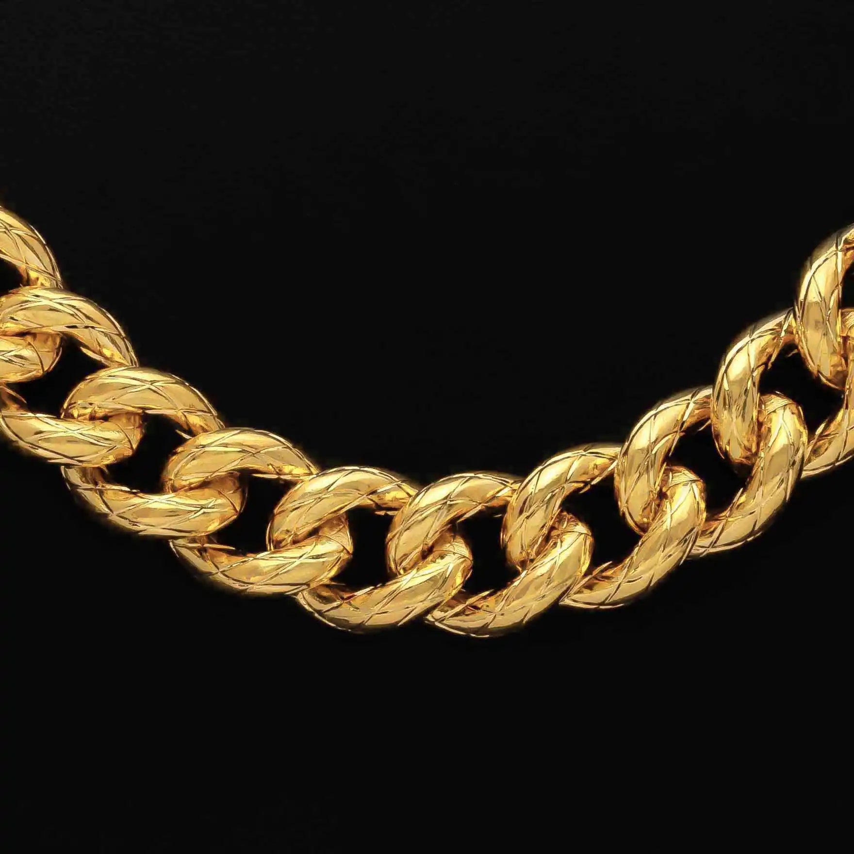  Gold Plated Gent's Chain