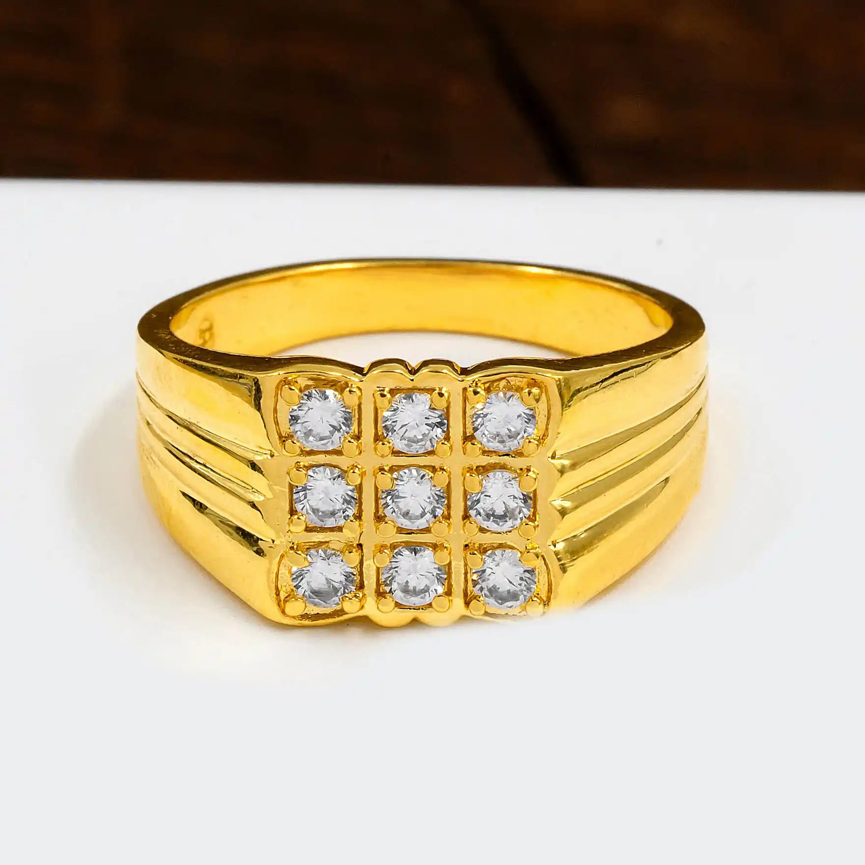 Gents Stone Ring PSGR6W-003