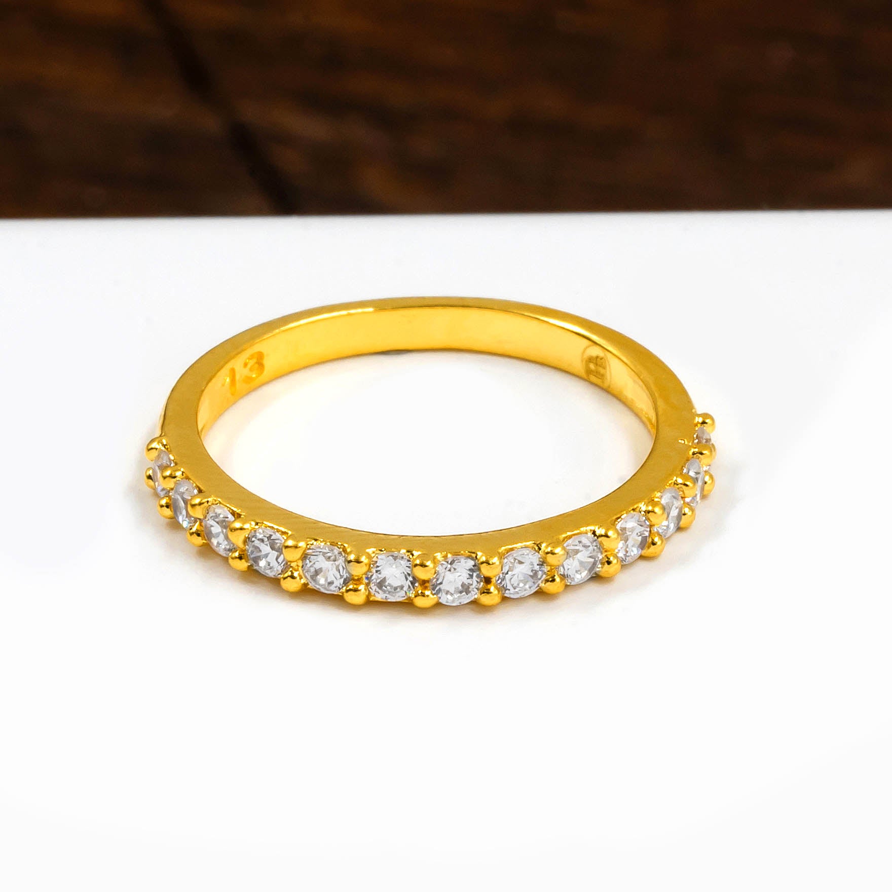 Golden Stone Ring PSR34W-12-041