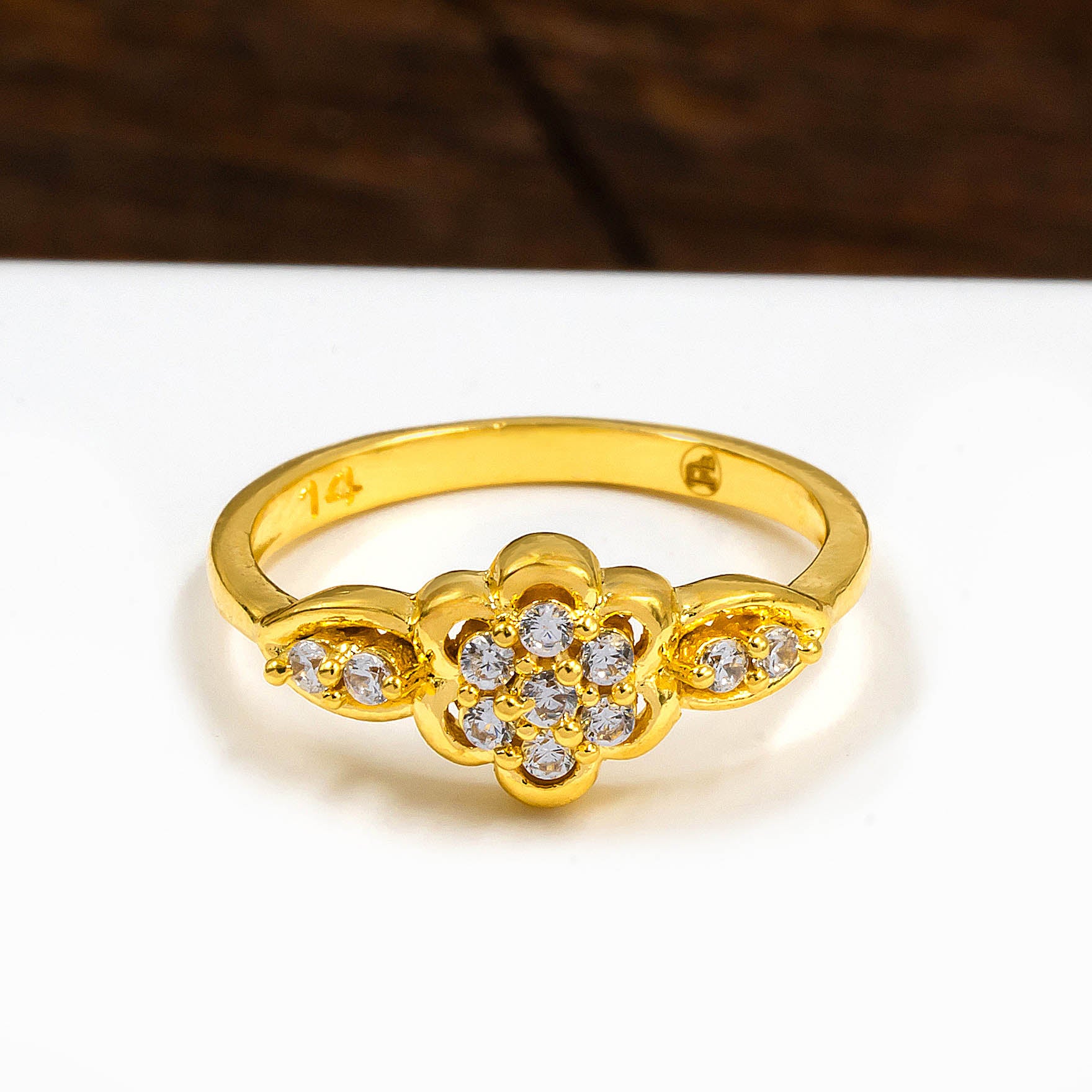 Golden Stone Ring PSR9W-14-051