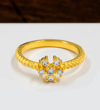 Golden Stone Ring PSR21W-13-021