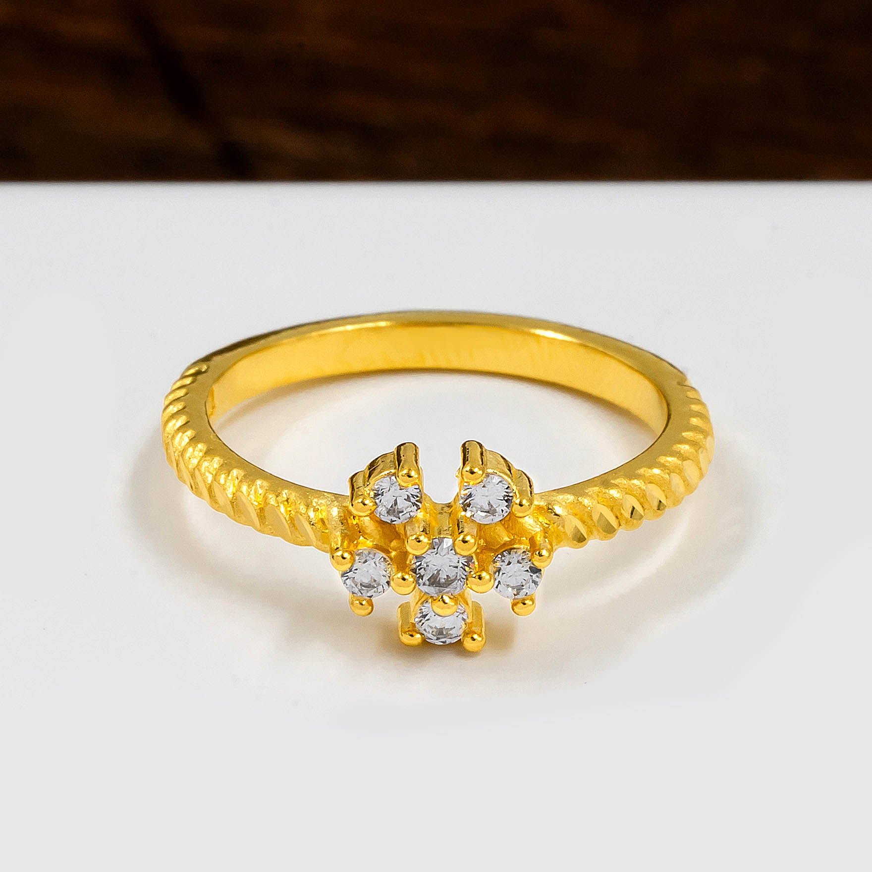 Golden Stone Ring PSR21W-13-021
