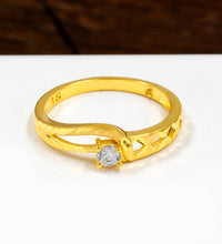 Golden Stone Ring PSR222W-13-021
