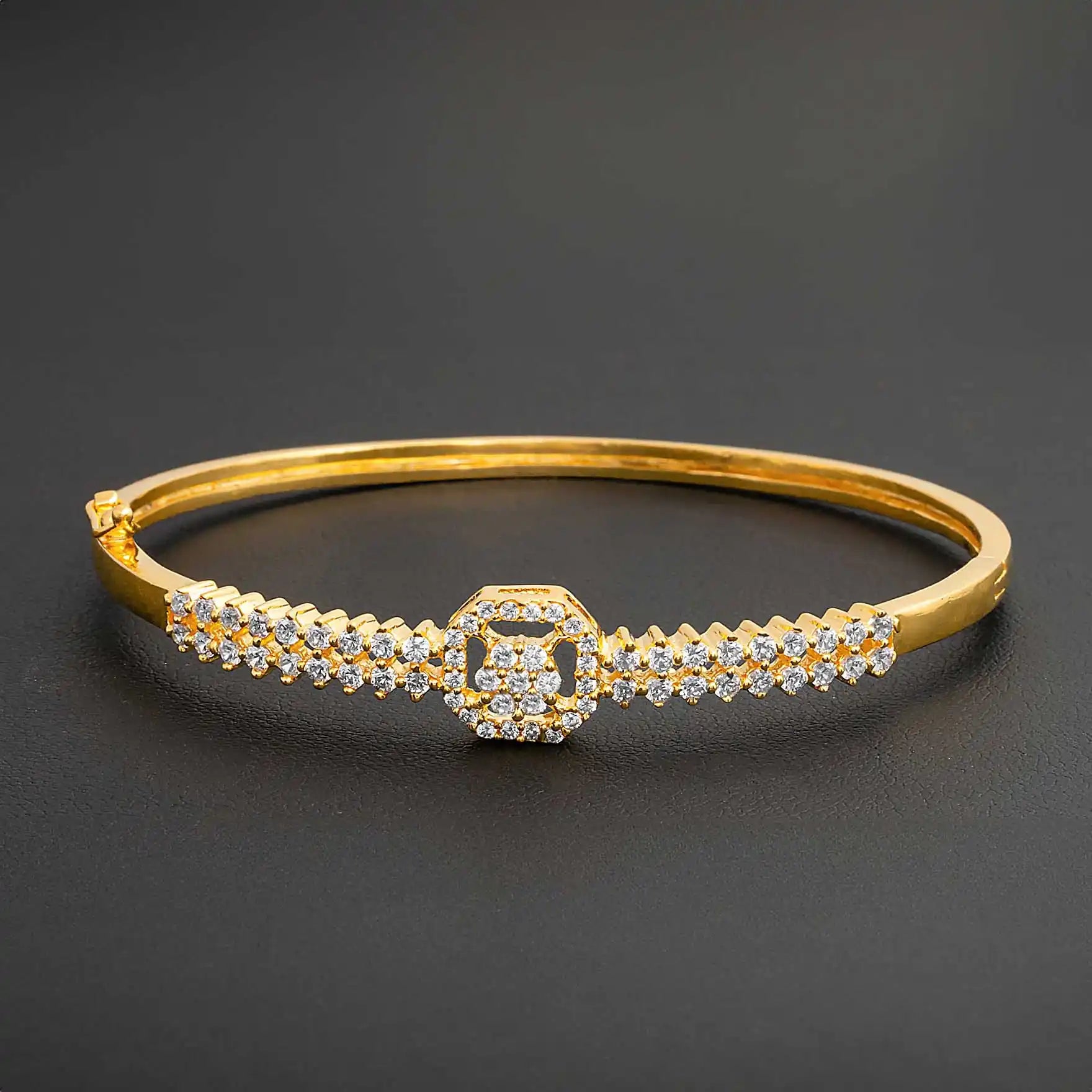 Stone Bracelet Bangle PSBRB31W-002