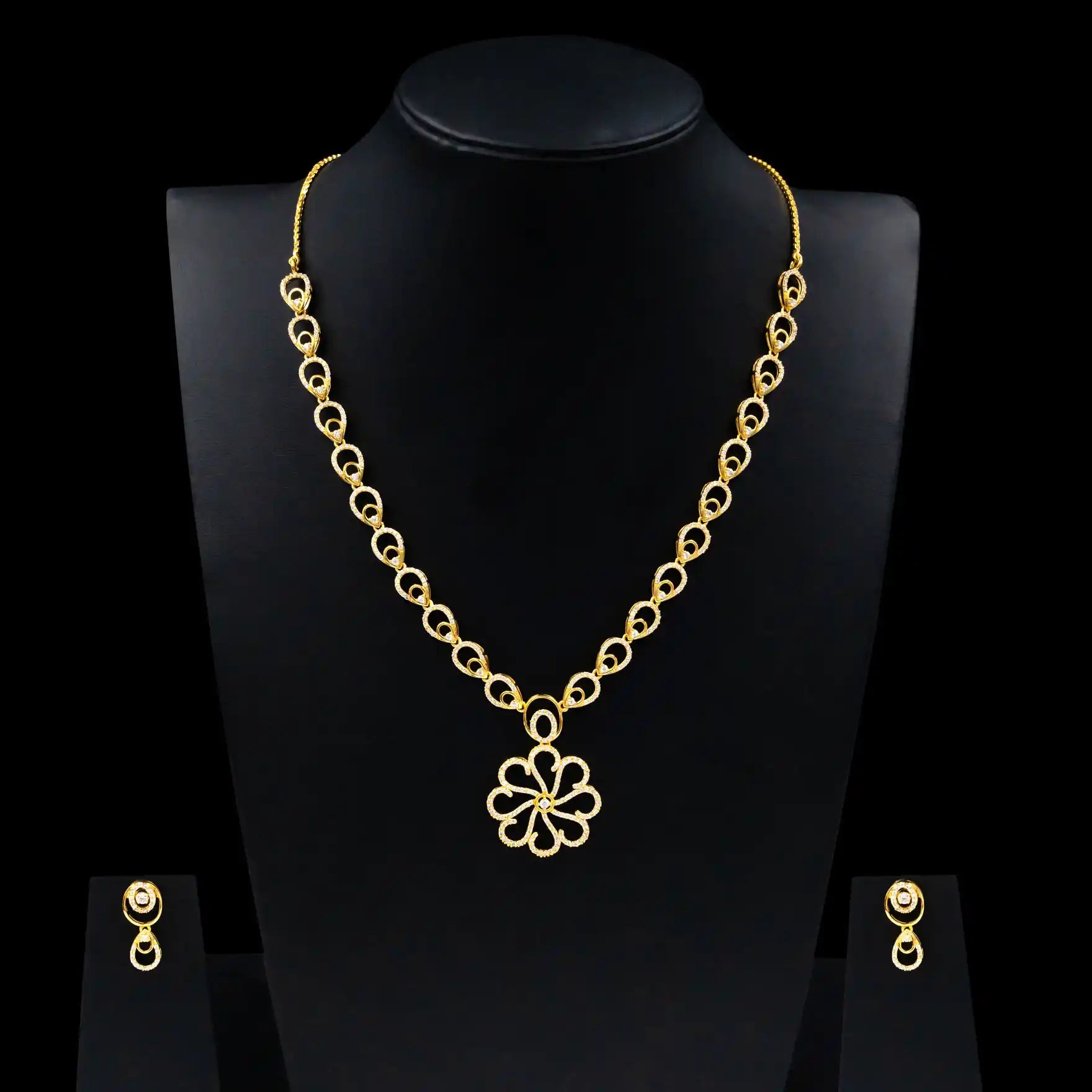 Stone Necklace PMSNS35W-008, PMSHST45W-052