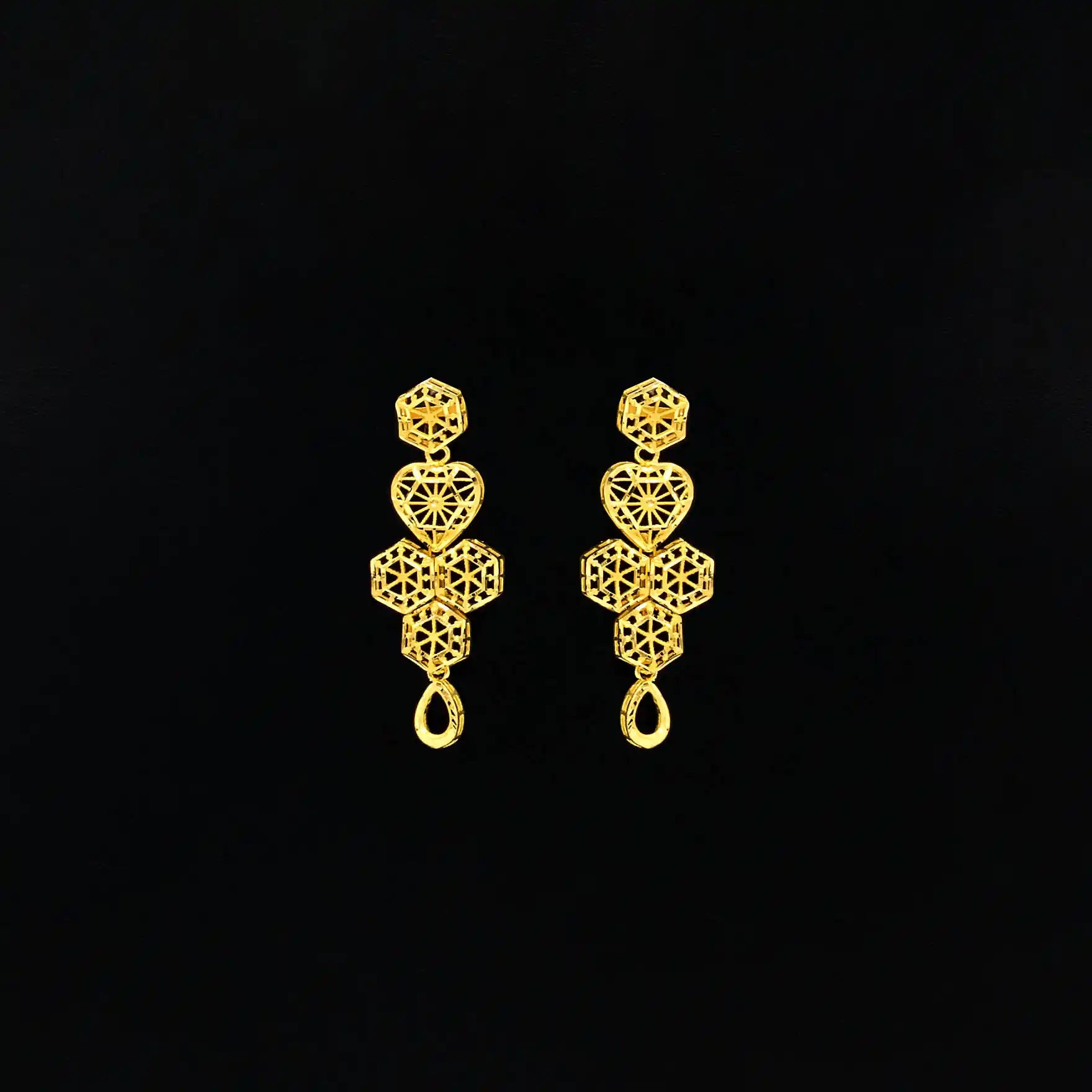 Golden Necklace PGNS32-035, PGHST113-041