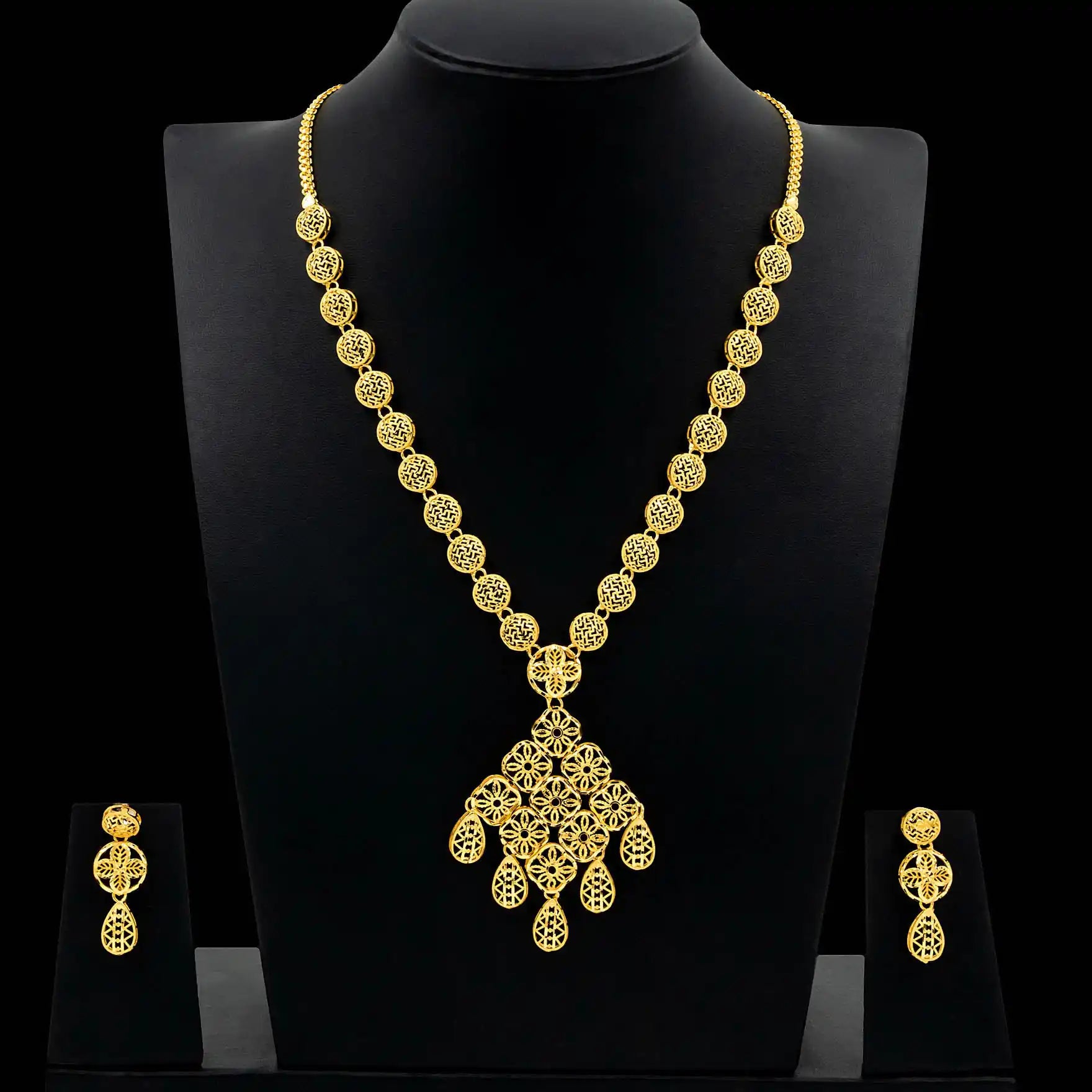 Golden Necklace PGNM16-055,PGHST110-041