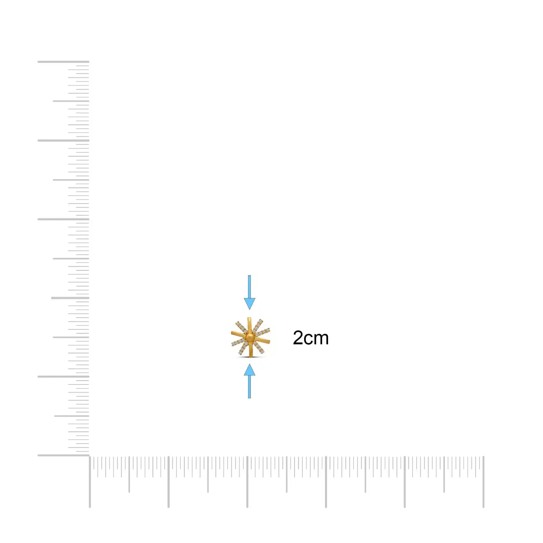 Stone Stud PSST129W-001